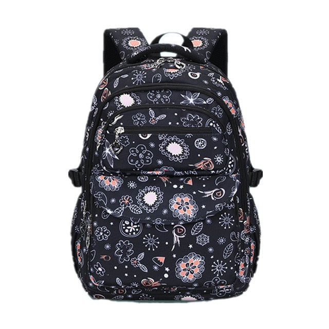 Main Casual Simple Backpack For Primary School Girls image