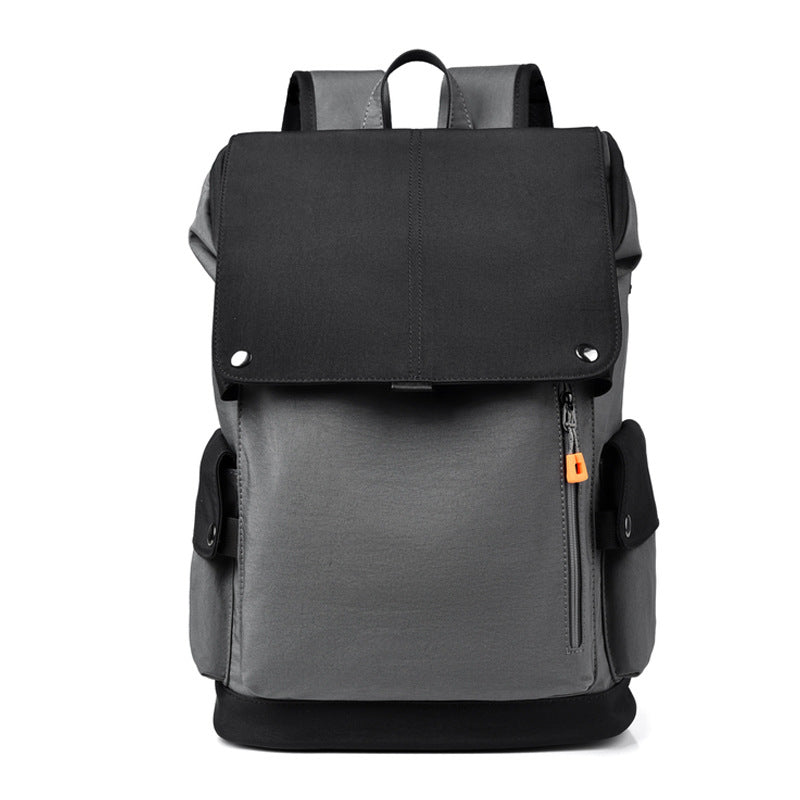 Fashion Casual Large Capacity Oxford Cloth Travel Backpack in a stylish design, featuring multiple pockets and a spacious main compartment.