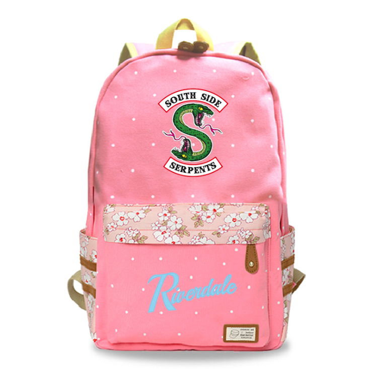 Fashion Printing Casual Cute Backpack for Ladies in stylish design, featuring multiple pockets and adjustable straps.