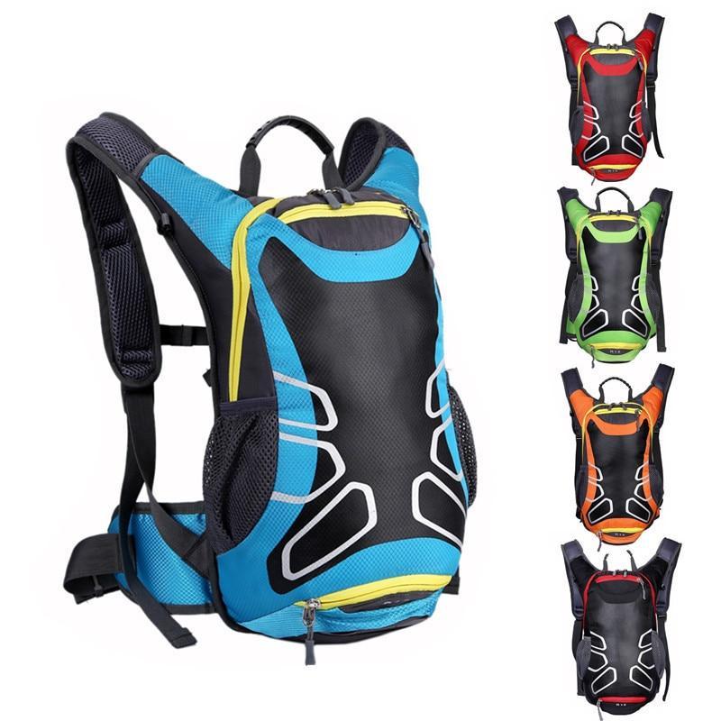 High Quality Riding Motorcycle Cycling Backpack made of tear-resistant nylon, featuring a spacious design and breathable straps for comfort.