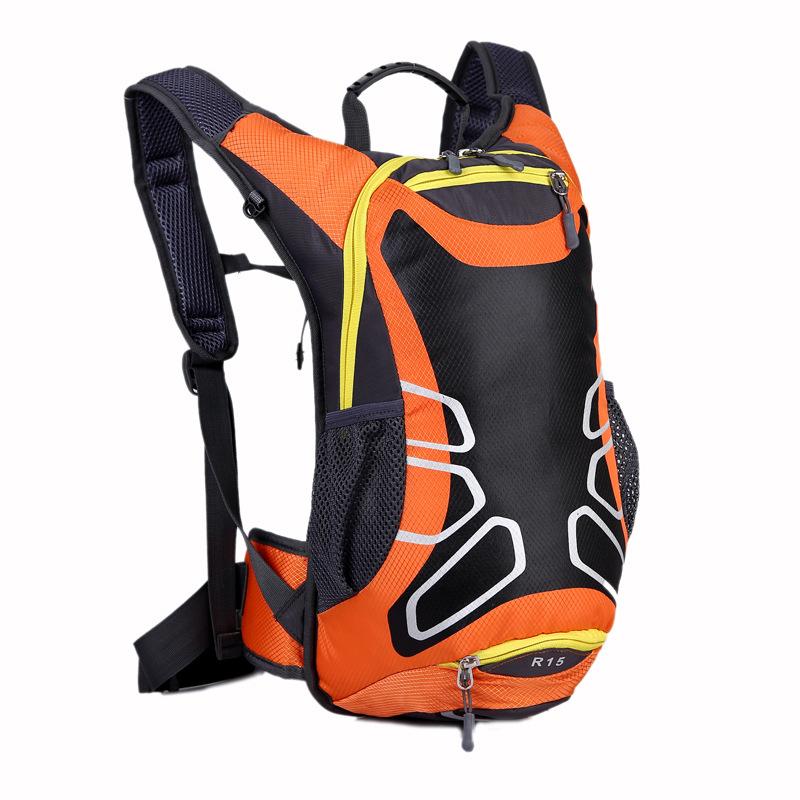 High Quality Riding Motorcycle Cycling Backpack made of tear-resistant nylon, featuring a spacious design and breathable straps for comfort.