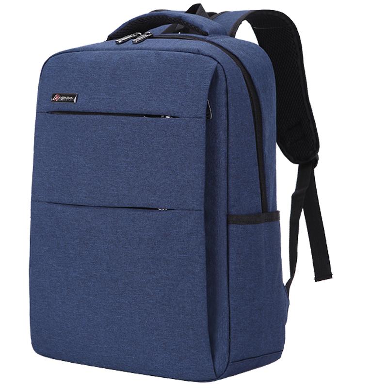 High Quality Waterproof and Shockproof Laptop Backpack made of durable Oxford cloth, featuring a stylish design and spacious compartments.