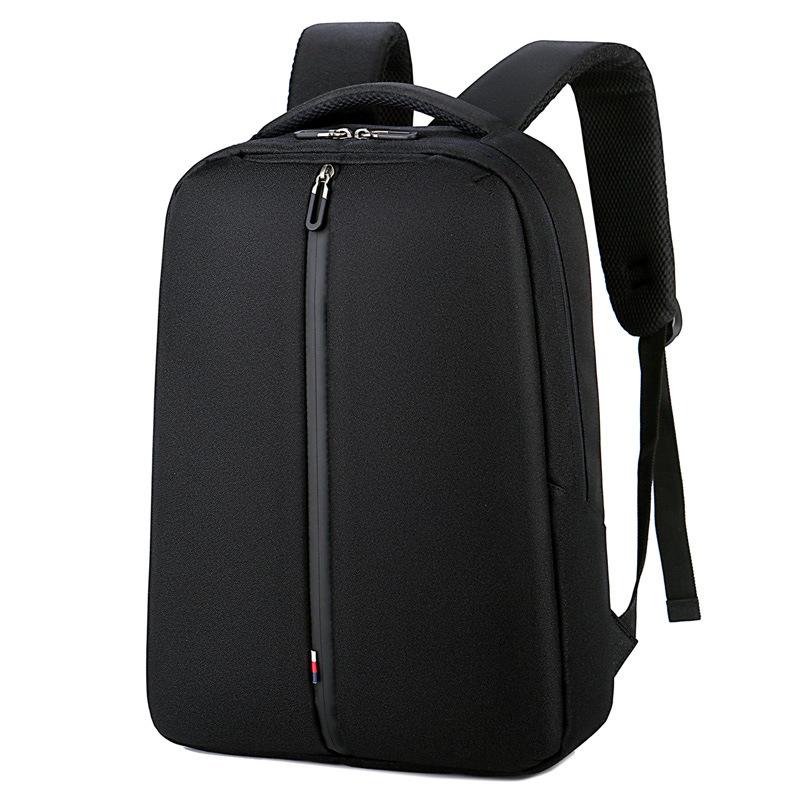 Large Business Laptop Backpack for Men and Women, featuring multiple compartments and a stylish design, made from durable waterproof Oxford cloth.
