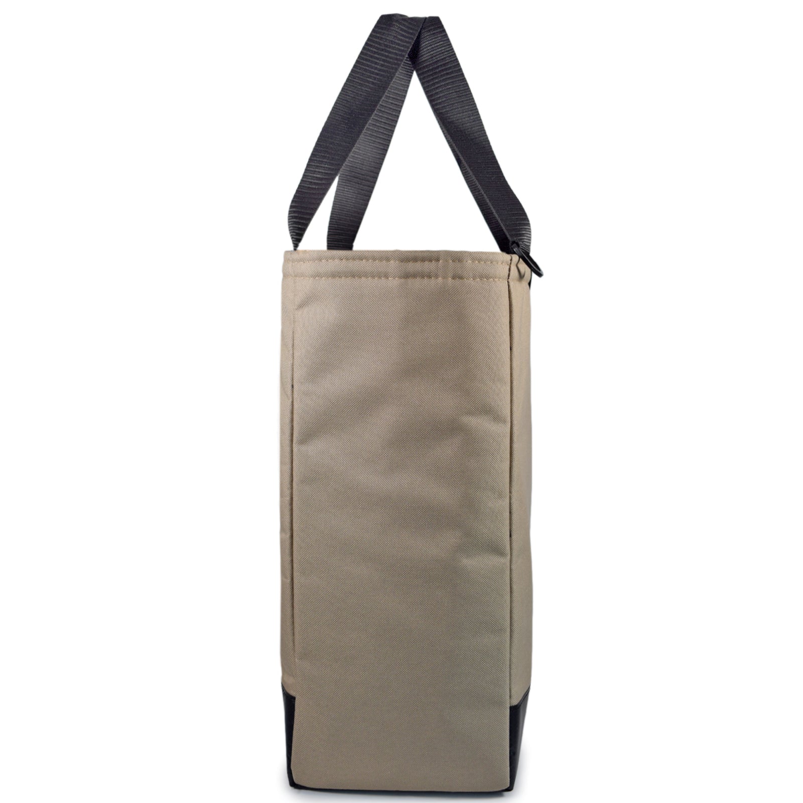Padded Service Tote Bag in Sand Cream, featuring a cushioned design for comfort and durability, perfect for shopping and daily use.
