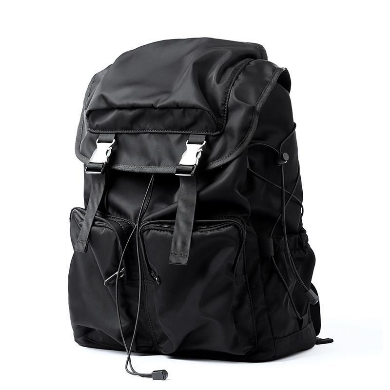 A versatile Tooling Multifunctional Backpack designed for men and women, featuring multiple compartments and a stylish Oxford spinning material.