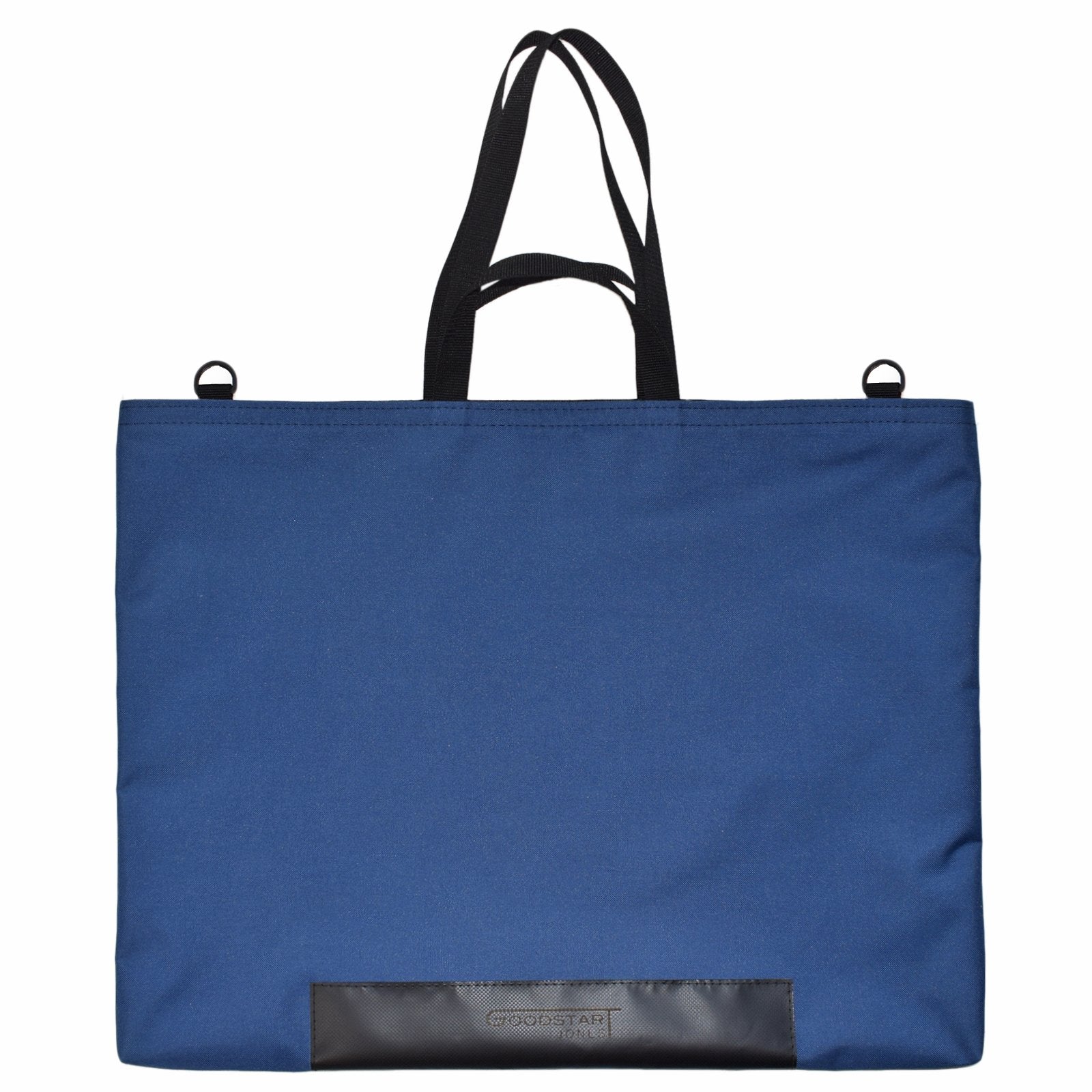 XL Tote Bag Shopper in blue, showcasing its spacious design and durable materials, perfect for shopping and travel.
