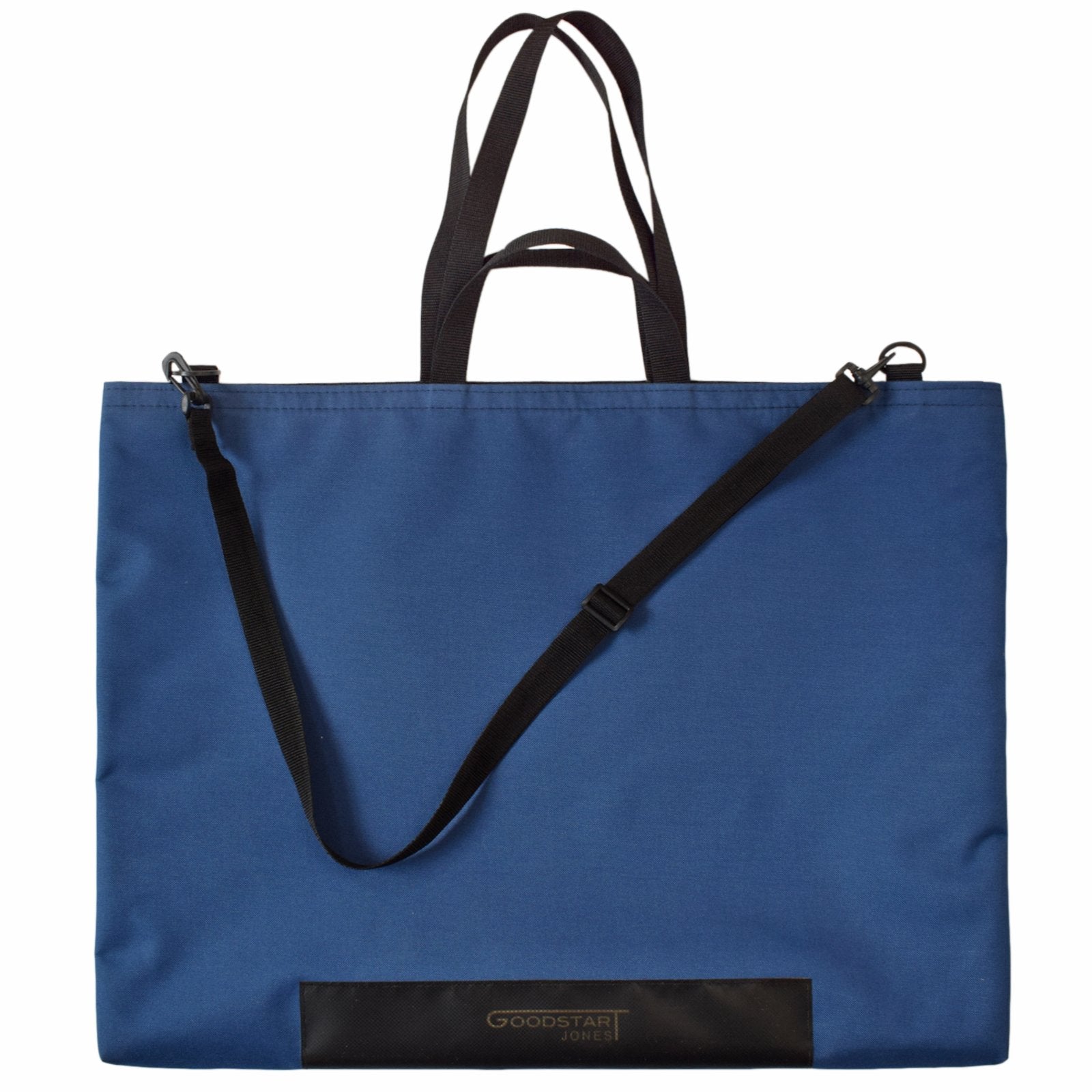 XL Tote Bag Shopper in blue, showcasing its spacious design and durable materials, perfect for shopping and travel.