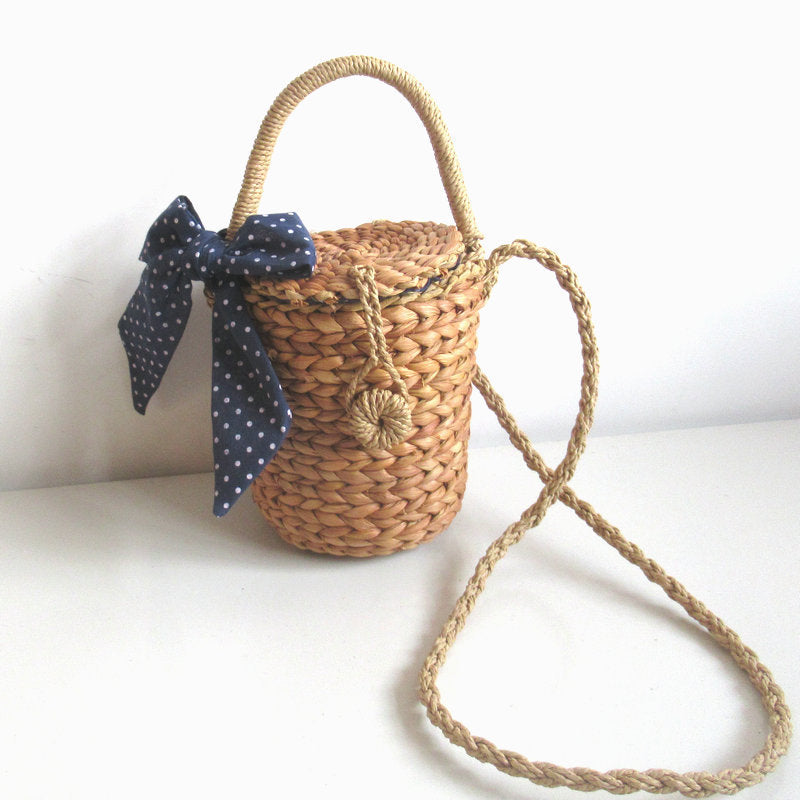 Main CornBelle™ – Mini Cylinder Woven Bag image