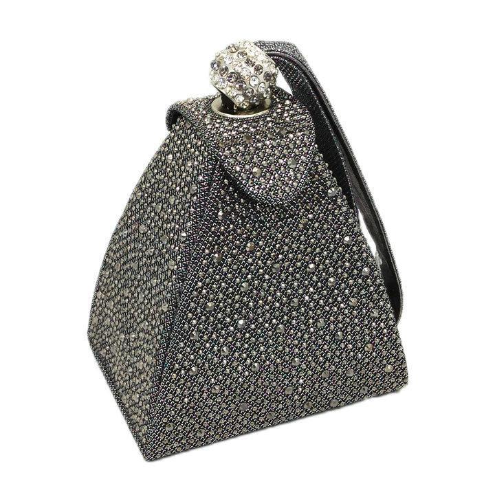 High Quality Special Design Young Women's Evening Handbag made of durable polyester, featuring a sleek design and compact size, perfect for evening events.