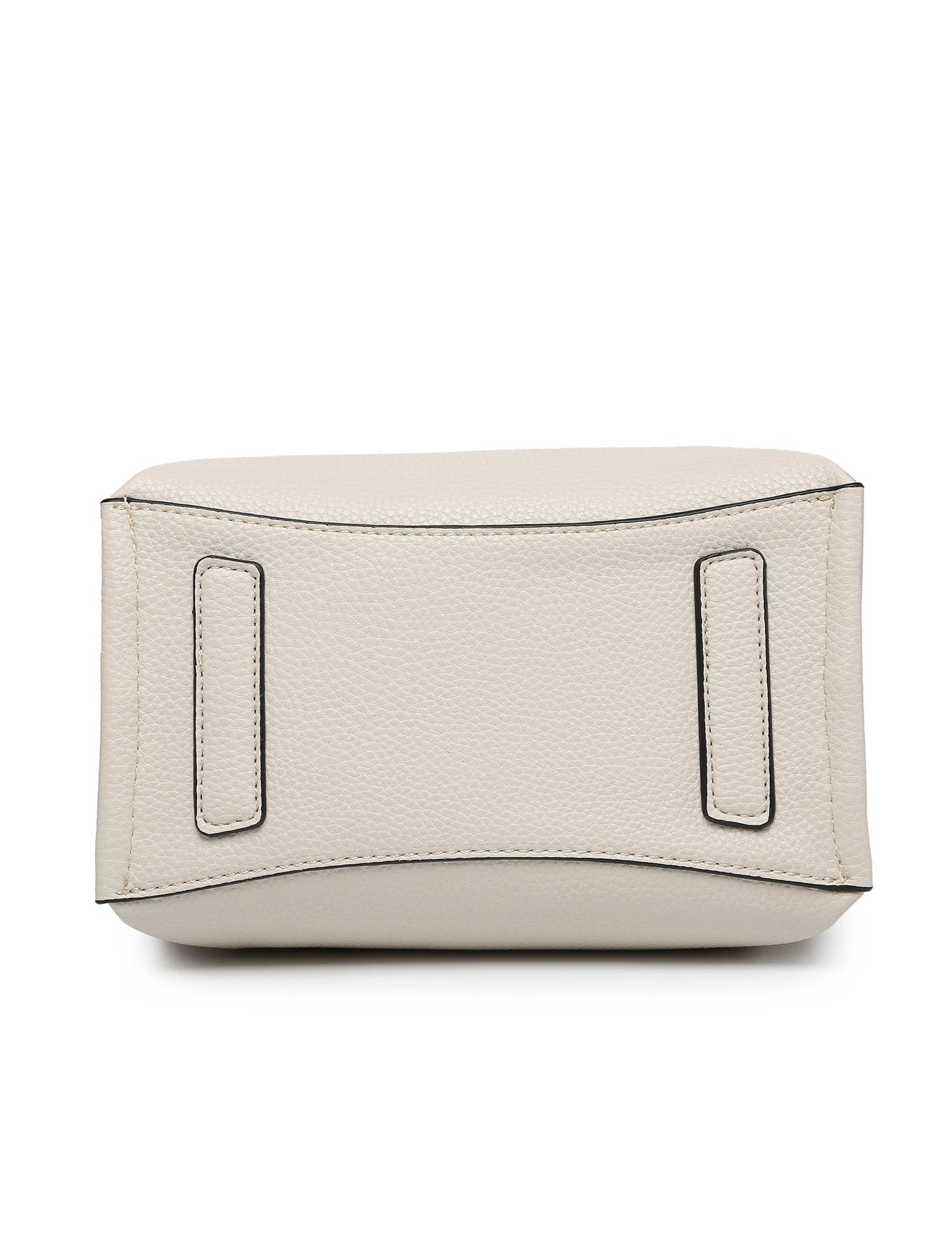 Women Crossbody Tote Bag with triple compartments, adjustable strap, and stylish design in a compact size.