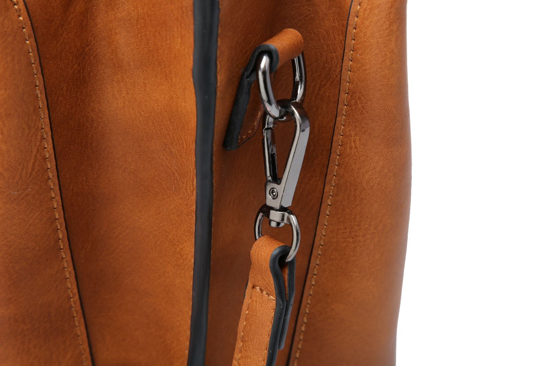 Women Crossbody Tote Bag with triple compartments, adjustable strap, stylish design, perfect for daily use.