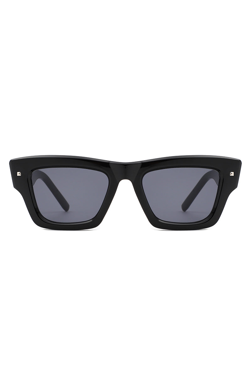Althor Retro Cat Eye Square Fashion Sunglasses with stylish design and gradient mirrored lenses, perfect for sun protection.