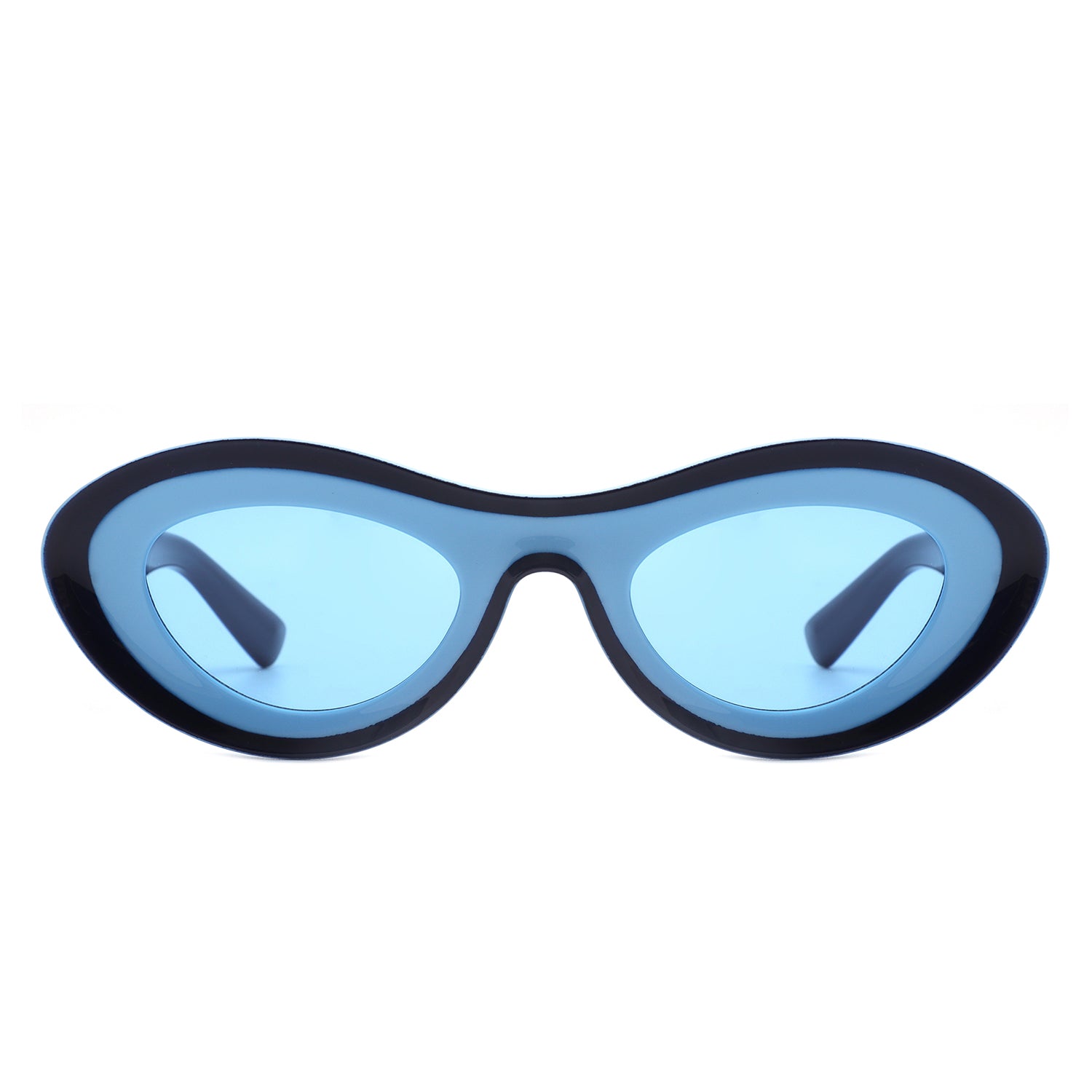 Cygnus Oval Retro Vintage Inspired Round Tinted Fashion Sunglasses with a stylish oval frame and tinted lenses.