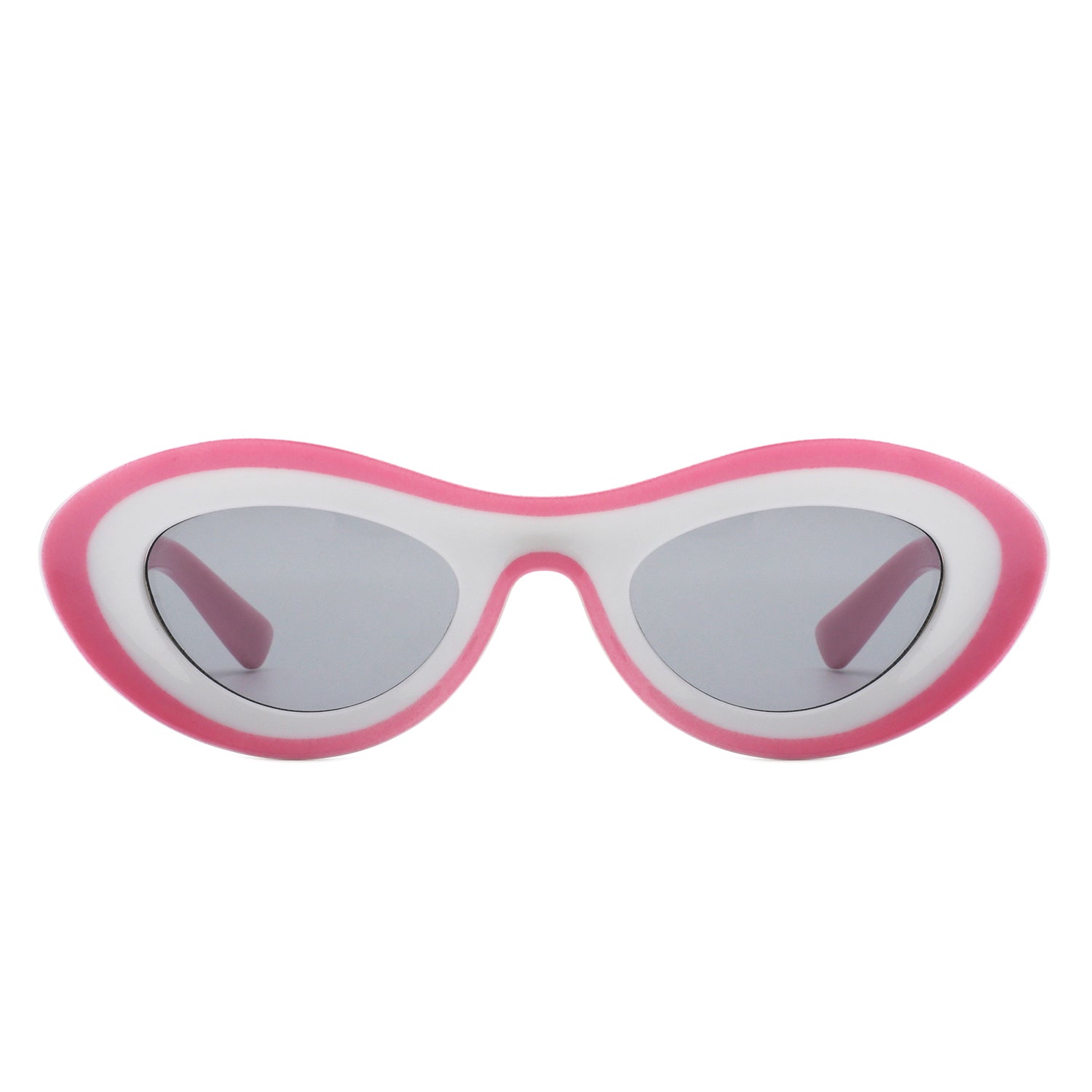 Cygnus Oval Retro Vintage Inspired Round Tinted Fashion Sunglasses with a stylish oval frame and tinted lenses.