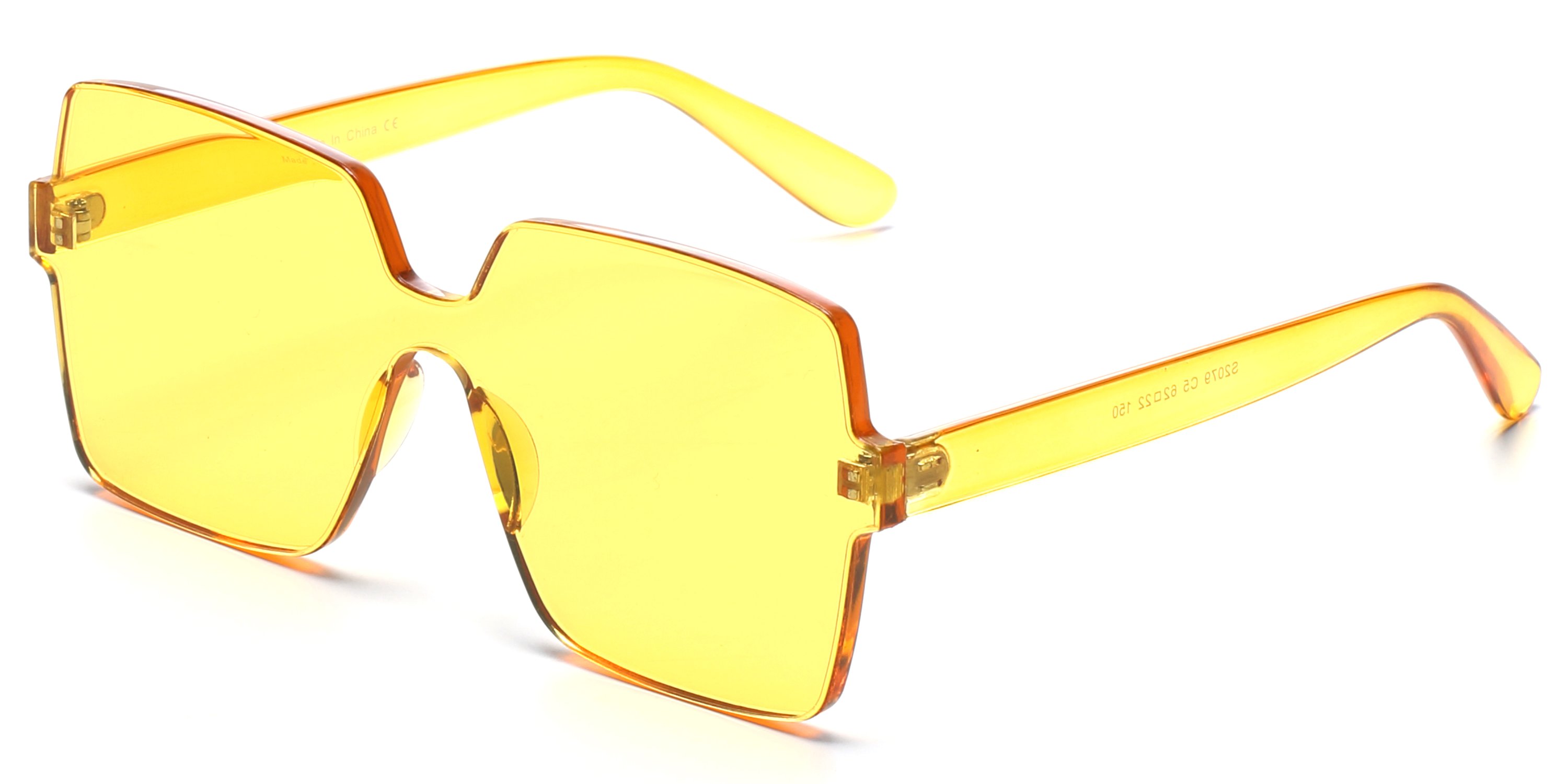 Drew Sunglasses featuring oversized square shape with flat lenses, designed for women, providing UV protection in a stylish retro vintage design.