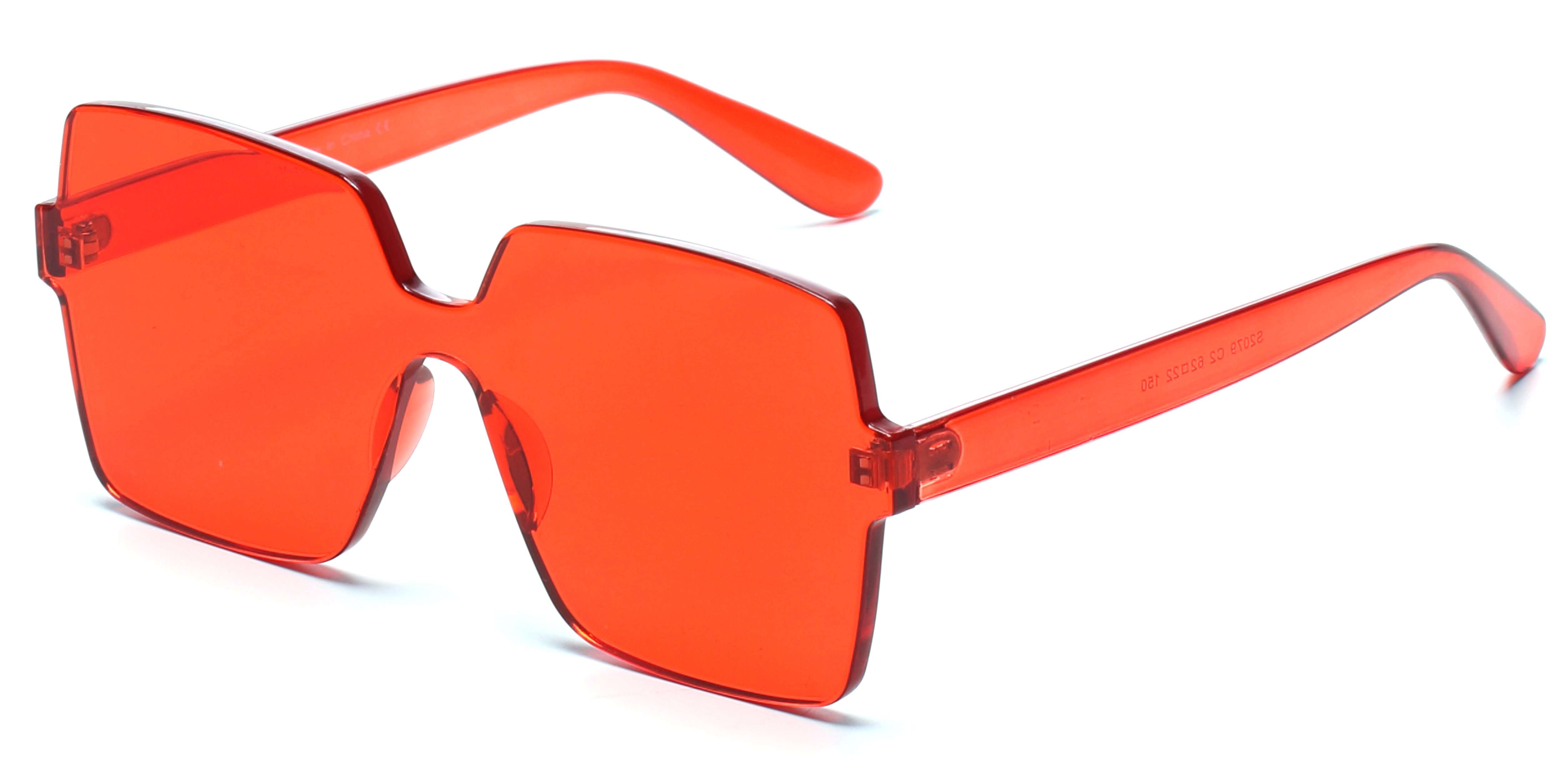 Drew Sunglasses featuring oversized square shape with flat lenses, designed for women, providing UV protection in a stylish retro vintage design.