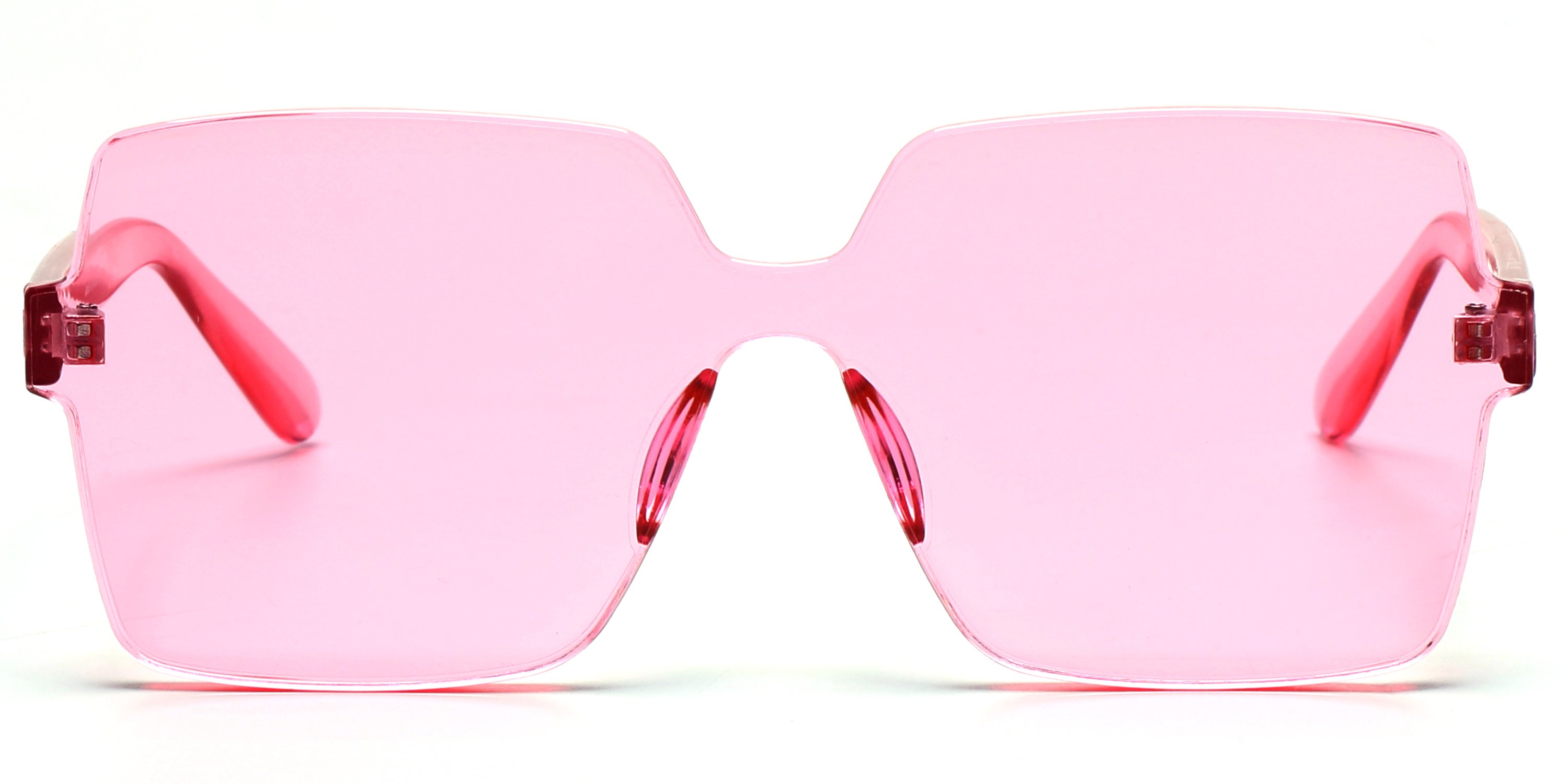 Drew Sunglasses featuring oversized square shape with flat lenses, designed for women, providing UV protection in a stylish retro vintage design.