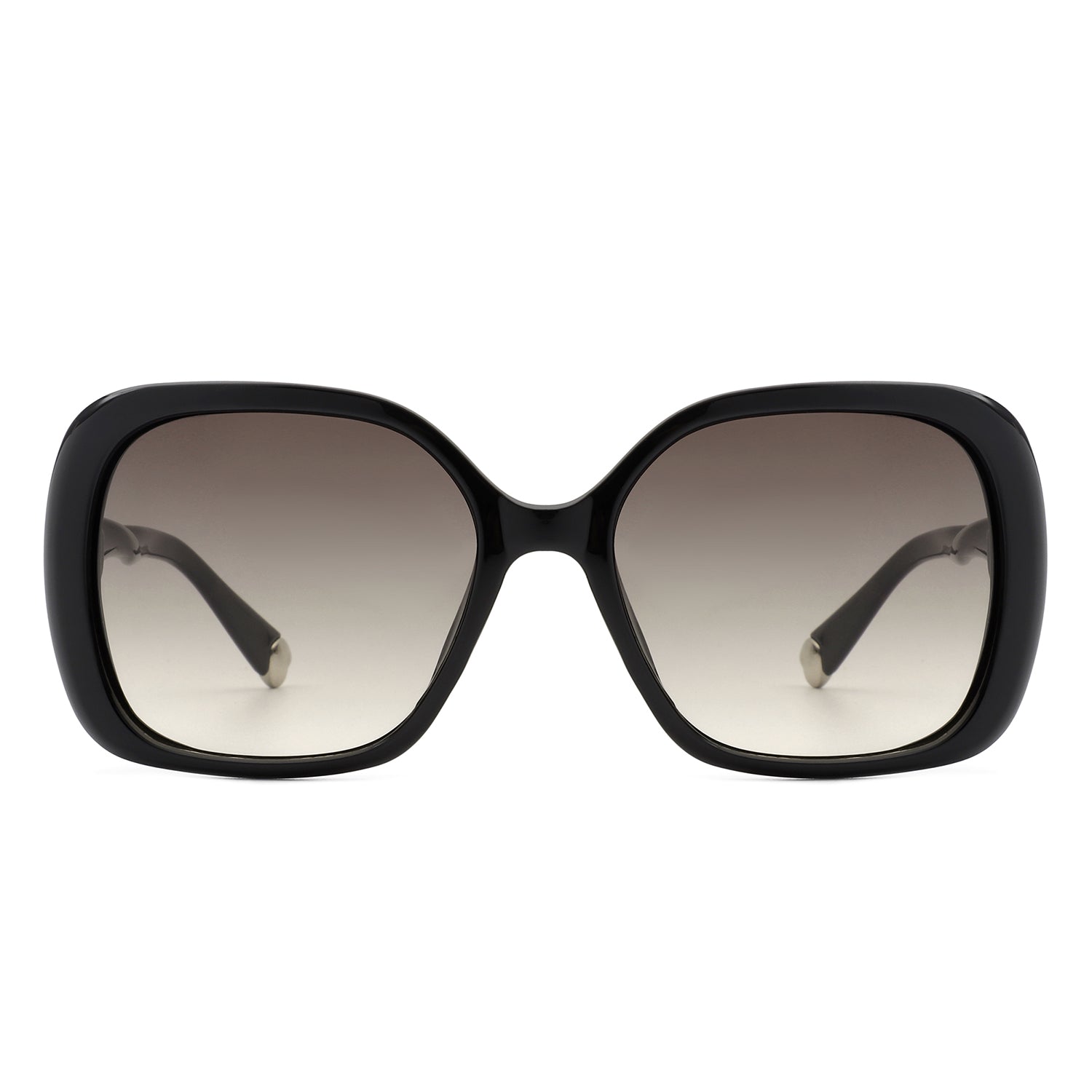 Evernova Women Retro Square Fashion Flat Top Oversize Sunglasses with a stylish design and UV protection.