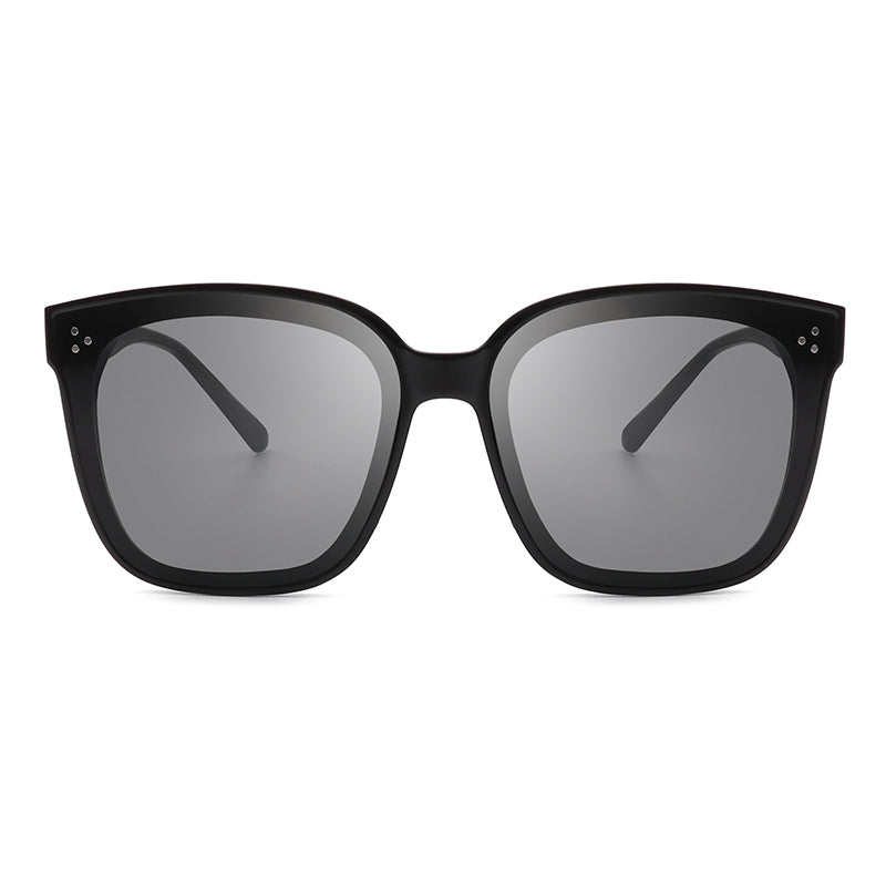 GM2006 Retro Square Flat Top Fashion Cat Eye Polarized Sunglasses with stylish design and polarized lenses.