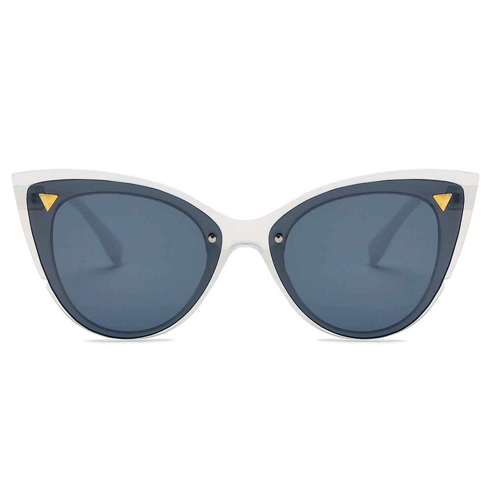 GRENOBLE Women Retro Cat Eye Sunglasses with stylish cat eye design and UV protection.