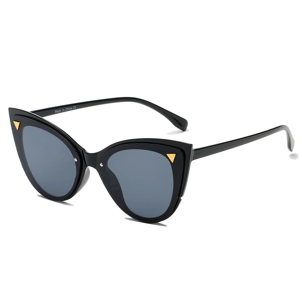 GRENOBLE Women Retro Cat Eye Sunglasses with stylish cat eye design and UV protection.
