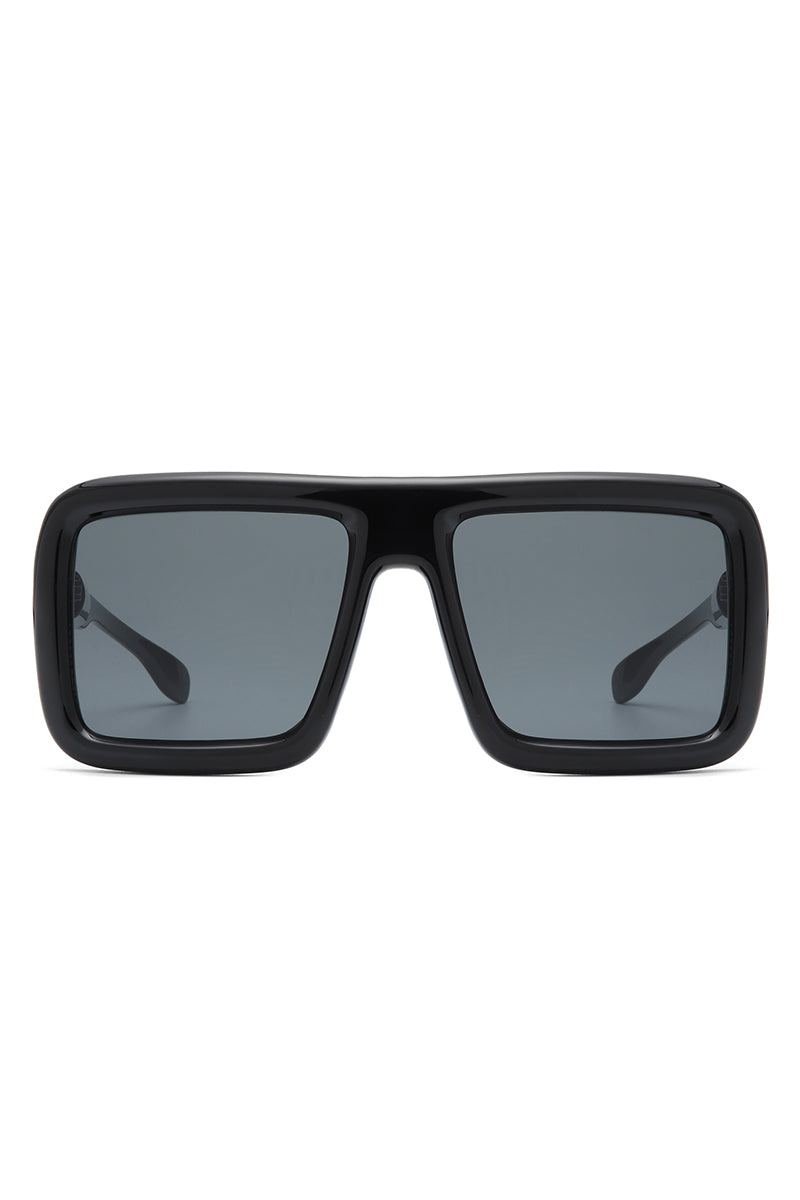 Cramilo Hype oversized square flat-top women's sunglasses with stylish design and protective lenses.