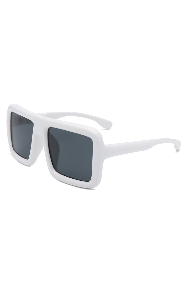 Cramilo Hype oversized square flat-top women's sunglasses with stylish design and protective lenses.