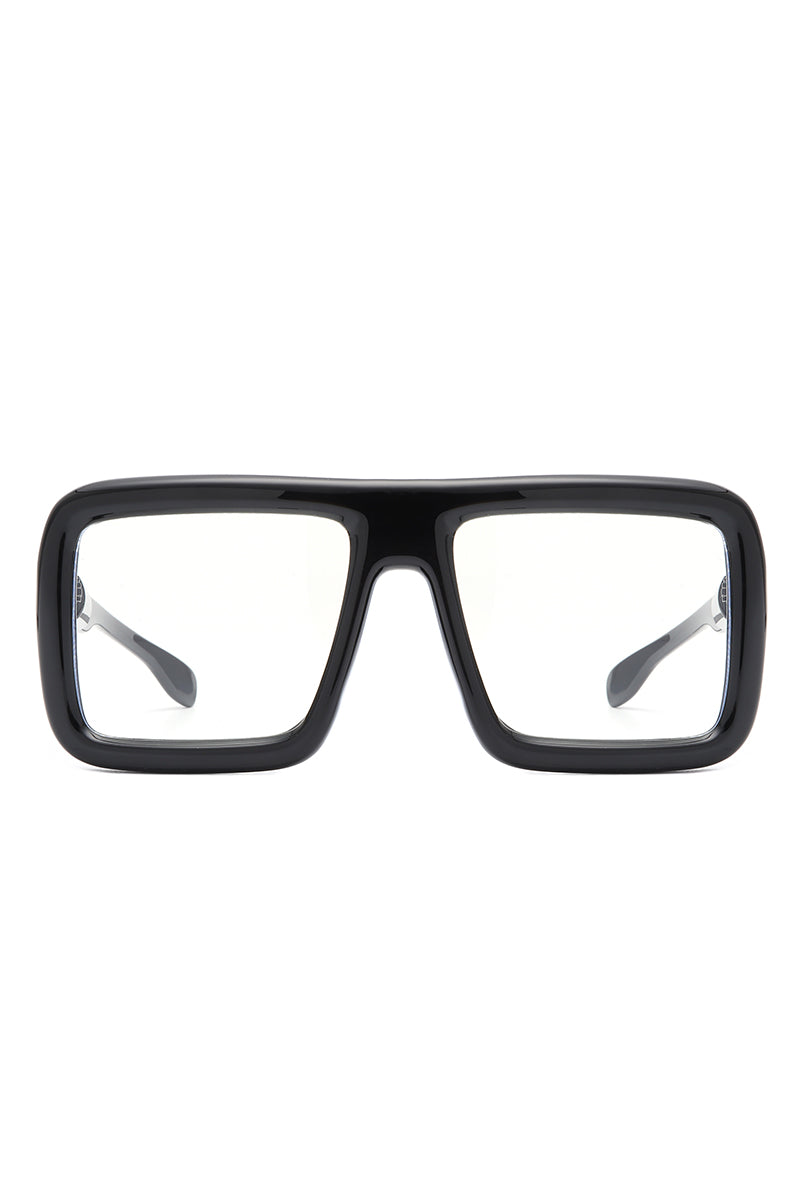 Cramilo Hype oversized square flat-top women's sunglasses with stylish design and protective lenses.