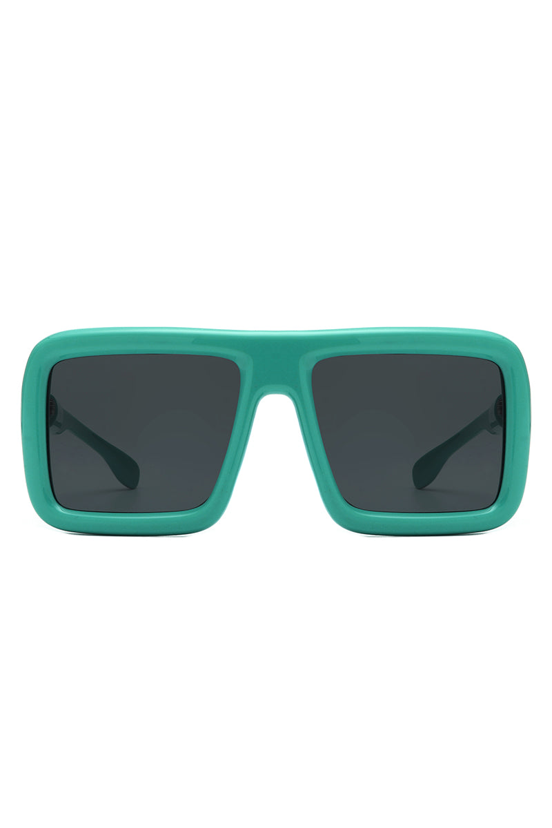 Cramilo Hype oversized square flat-top women's sunglasses with stylish design and protective lenses.