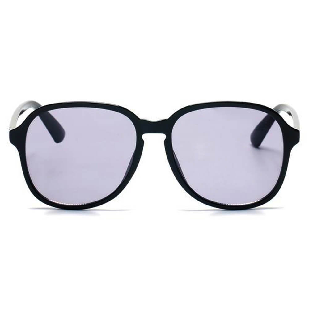 Jerome oversized retro round sunglasses for women, featuring a stylish design with a plastic frame and PC lenses, perfect for sun protection.