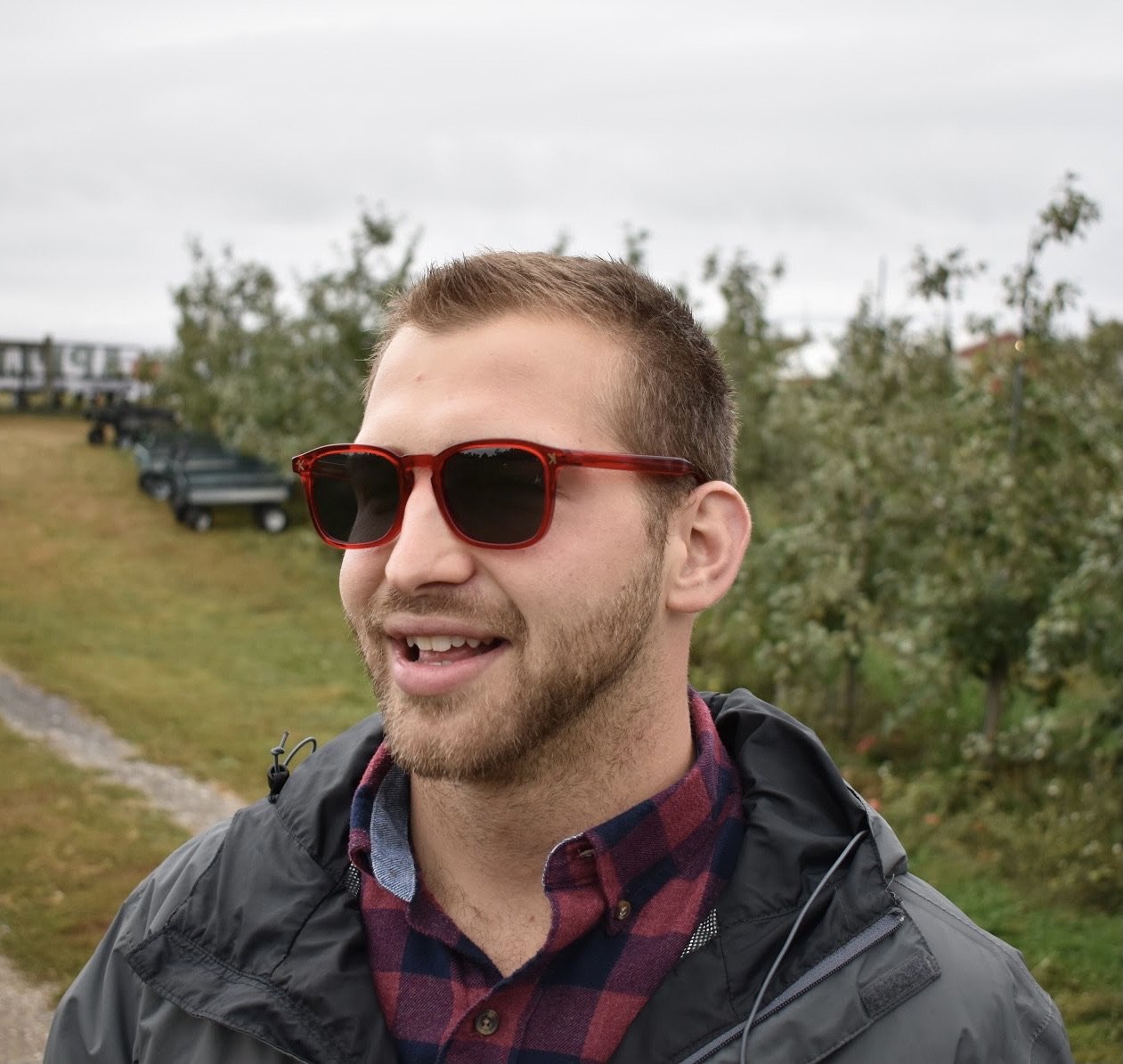 Kozy Cruiser Crystal Red eyewear featuring a stylish acetate frame and Zeiss CR39 lenses.