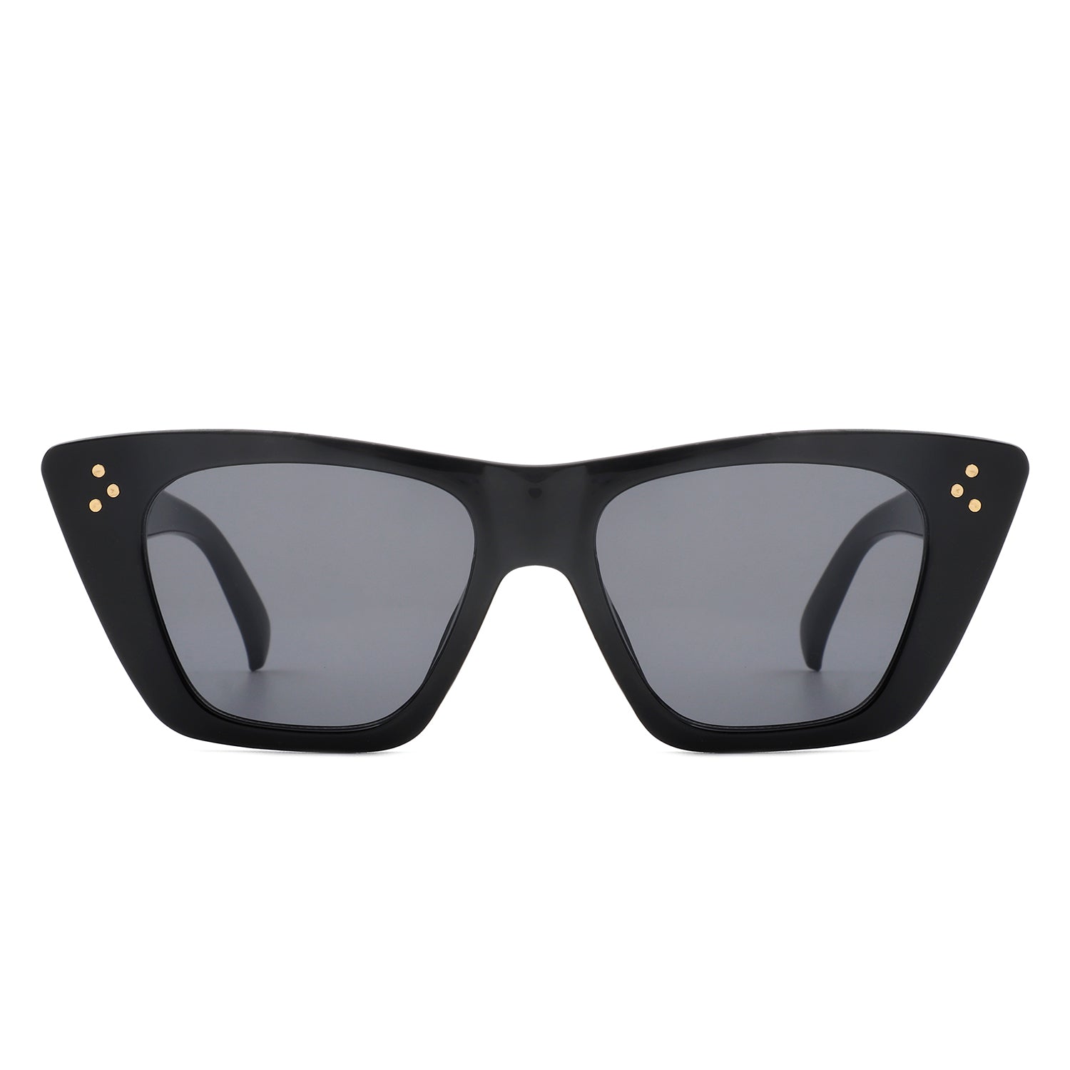Lightnin Women Retro Cat Eye Fashion Square Sunglasses with a stylish design and UV protection.
