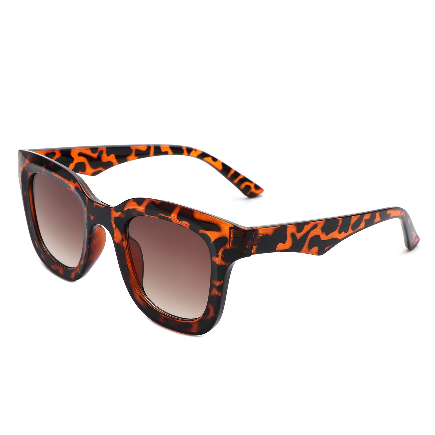 Lustrous Retro Square 90s Tinted Fashion Sunglasses with a stylish square frame and tinted lenses.