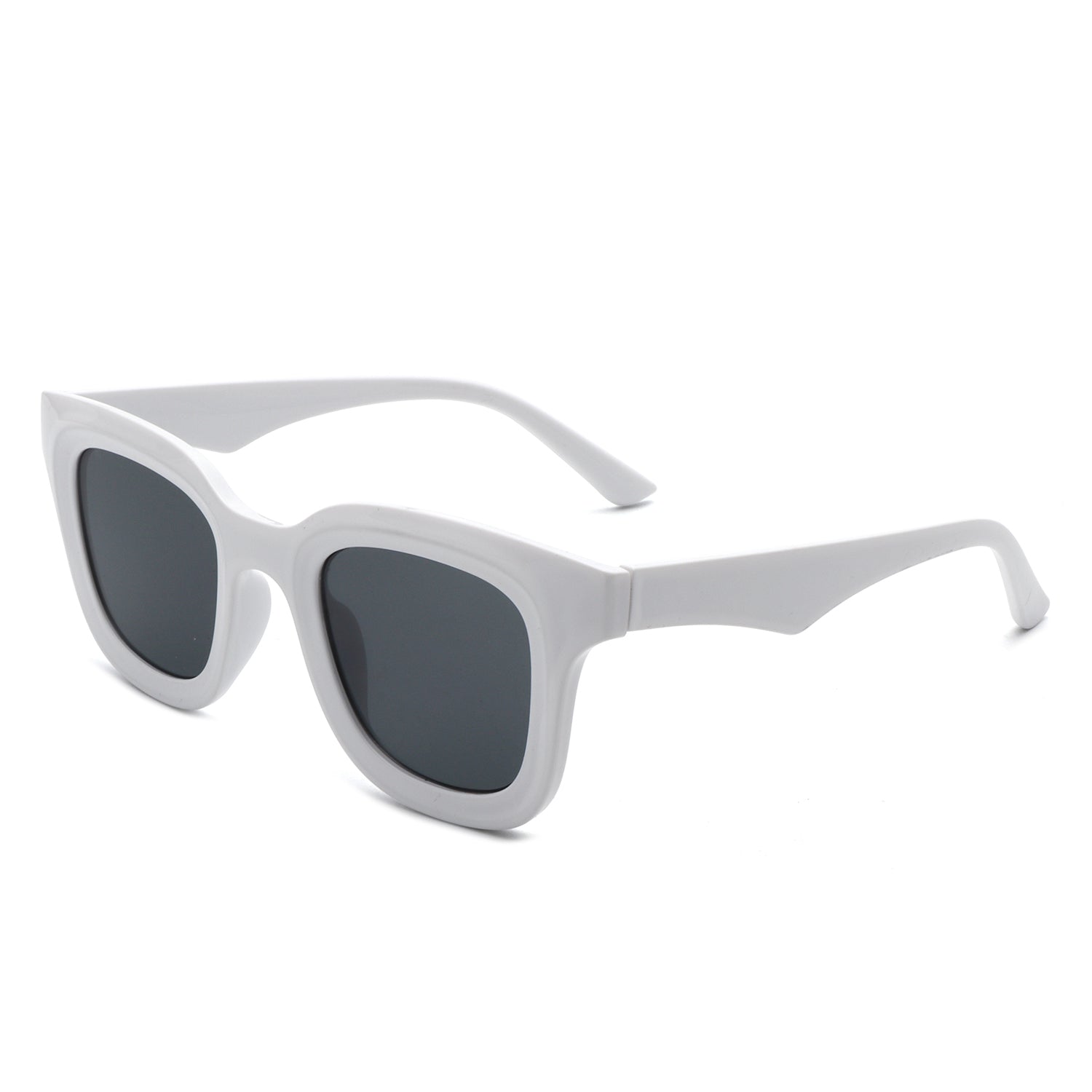 Lustrous Retro Square 90s Tinted Fashion Sunglasses with a stylish square frame and tinted lenses.