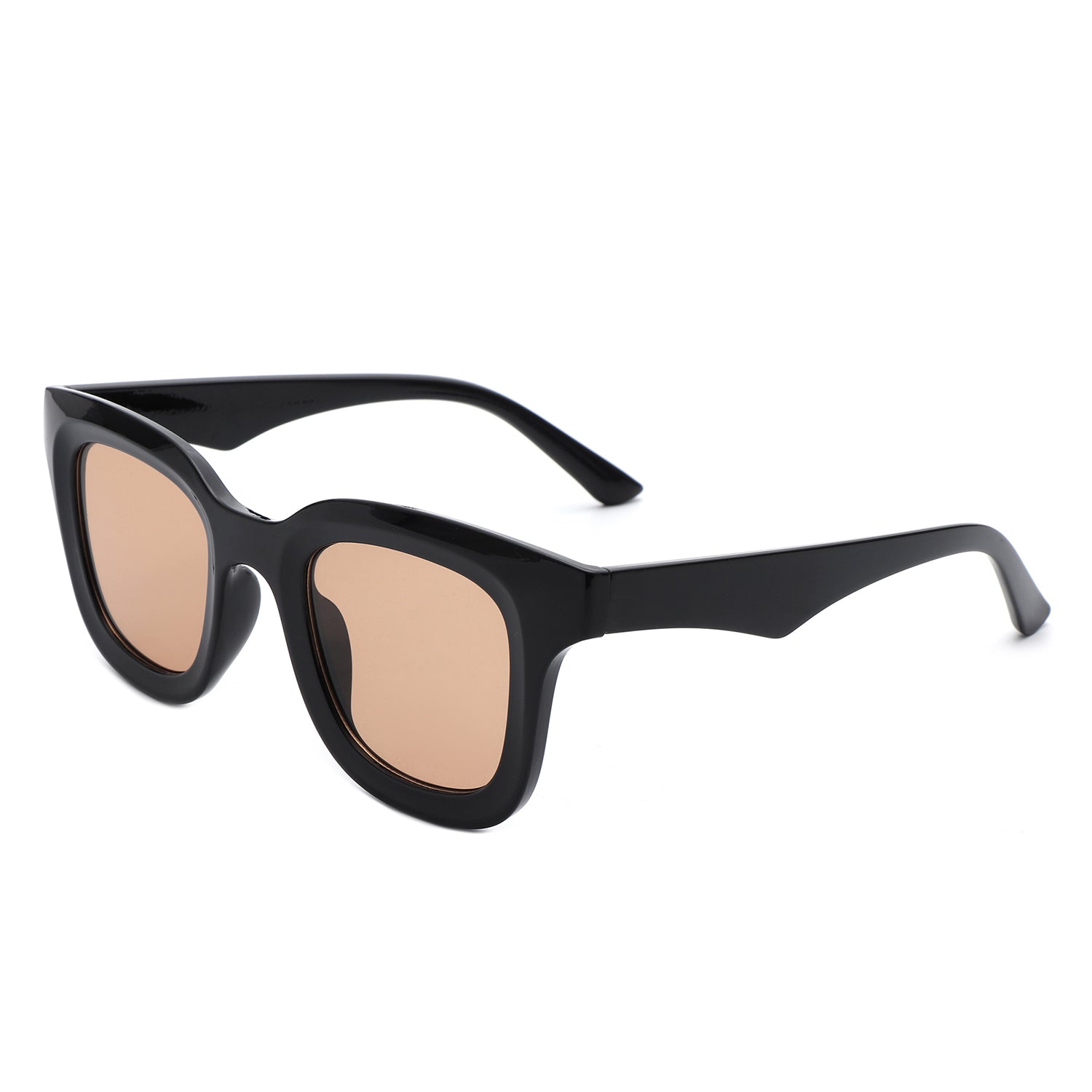 Lustrous Retro Square 90s Tinted Fashion Sunglasses with a stylish square frame and tinted lenses.