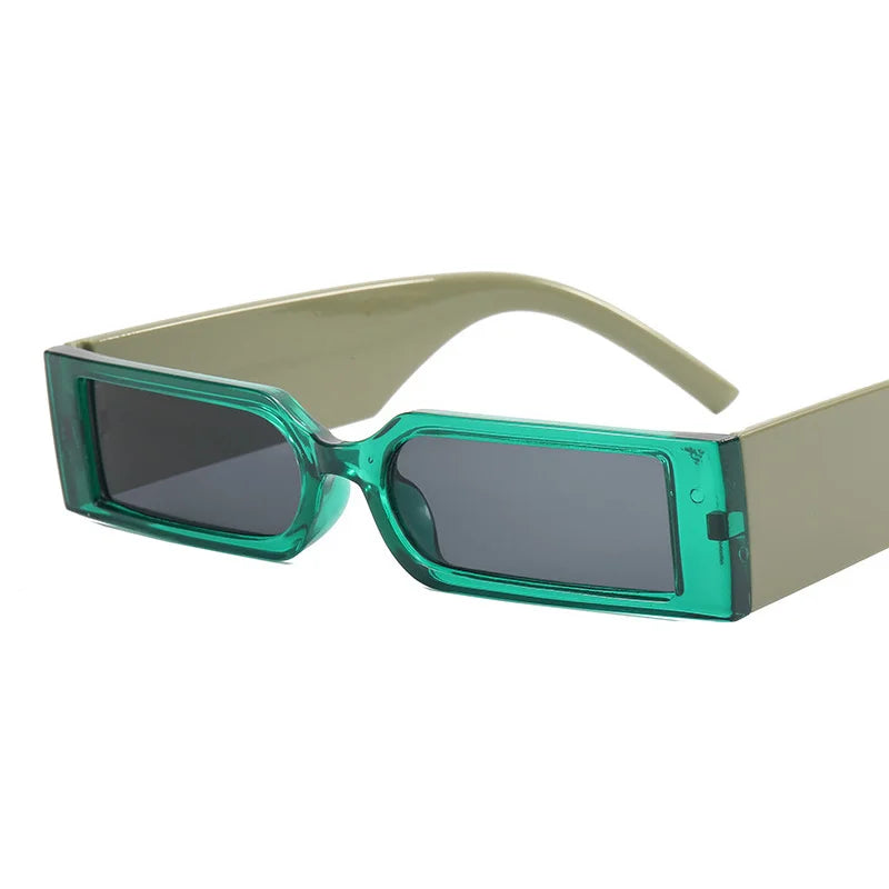 Luxury Rectangle Fashion Sunglasses by OPUYYM with a sleek design and UV protection features.