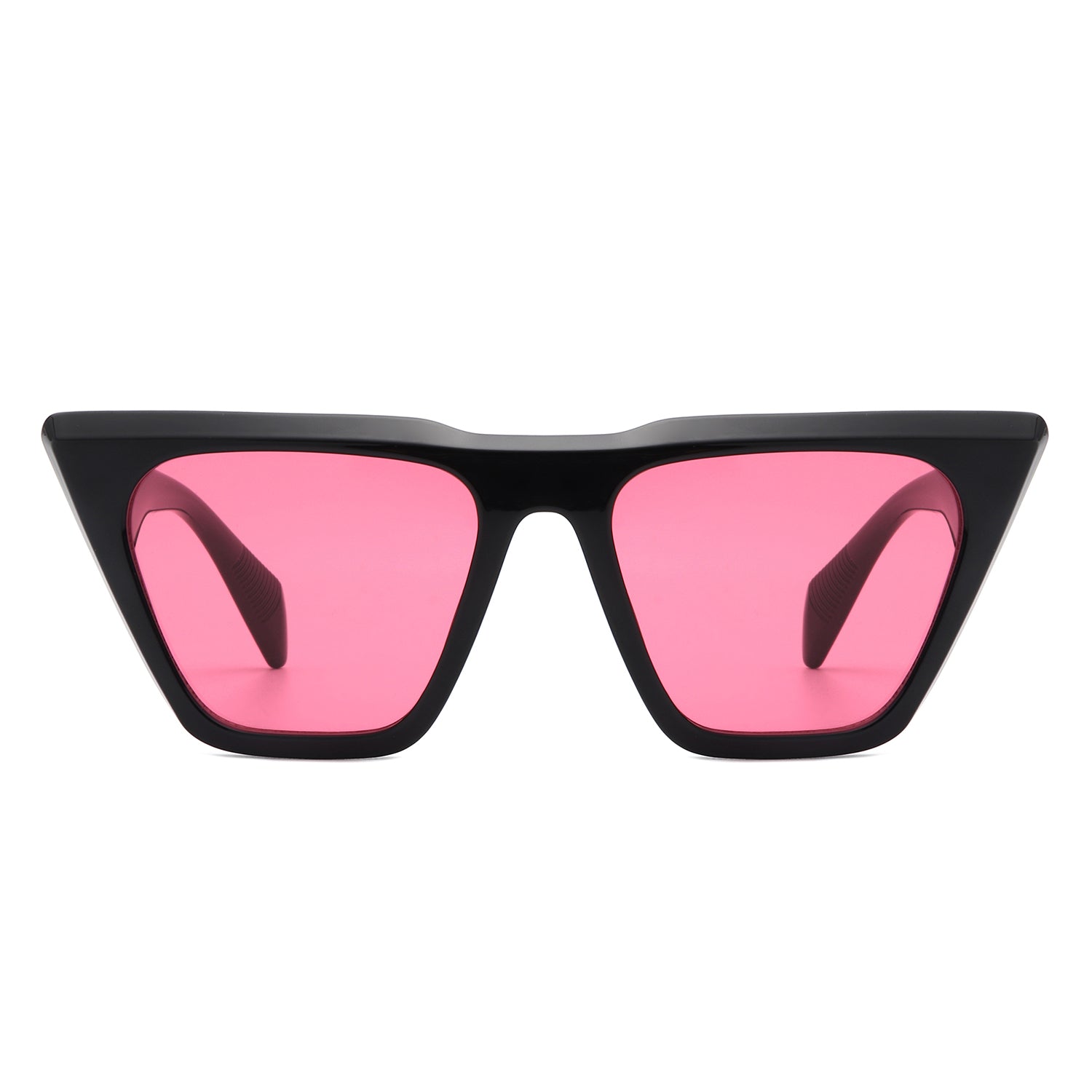 Lyra Retro Cat Eye Flat Top Square Fashion Sunglasses with a stylish design and UV protection.