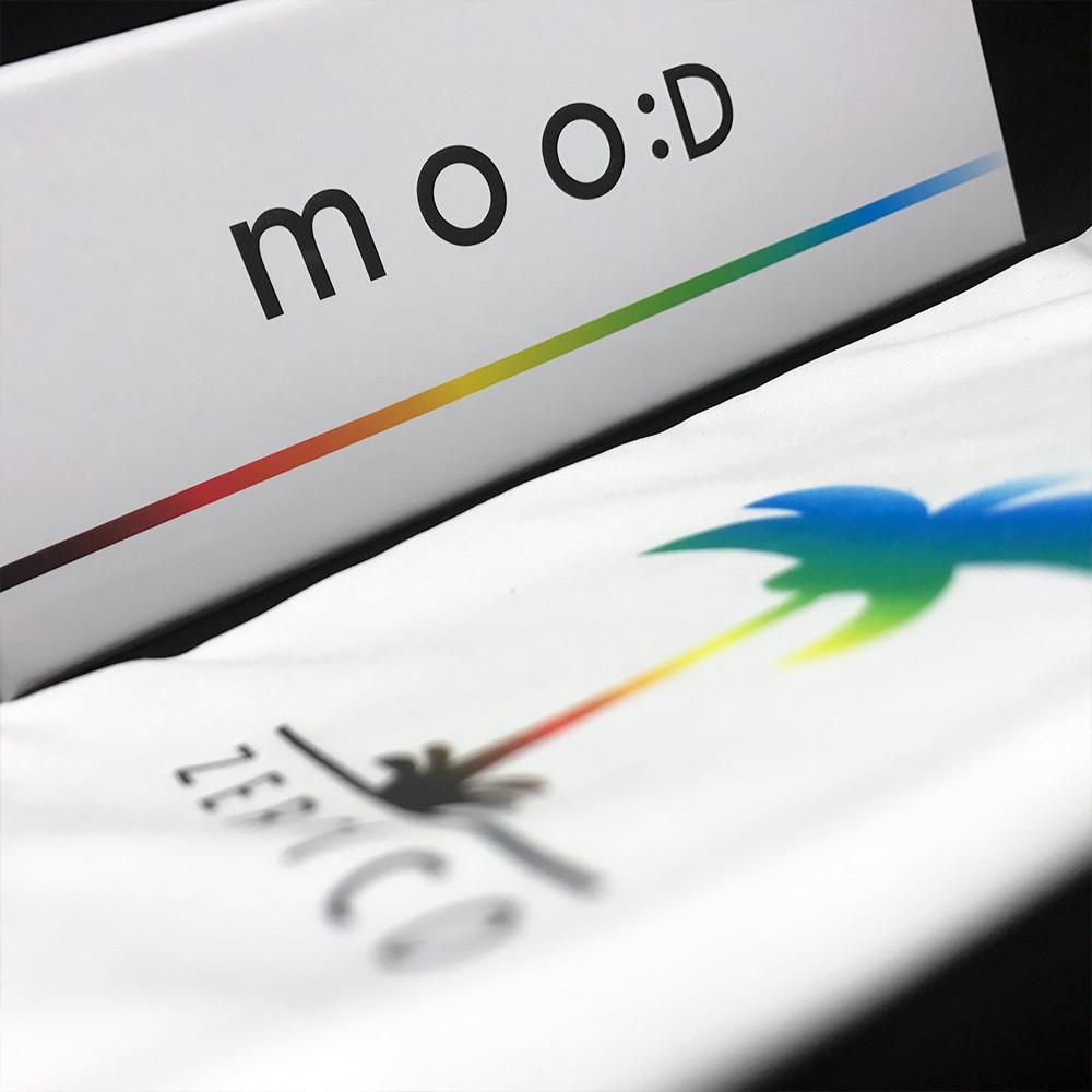 MOOD Wayfarer V1 - Foxy sunglasses featuring stylish tortoise shell design and brown polarized lenses.