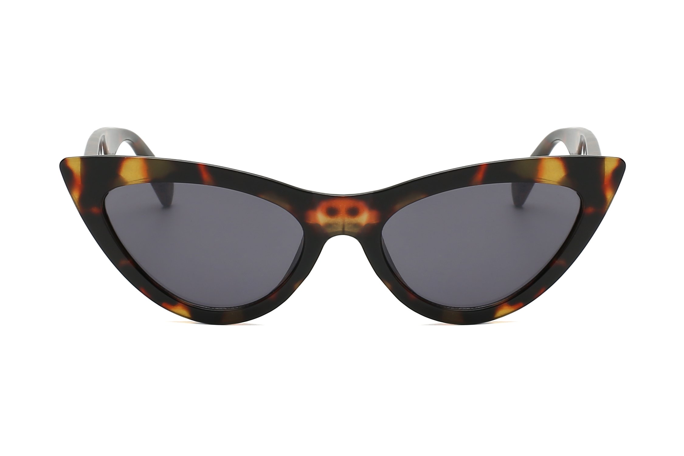 Naya Sunglasses featuring a retro cat-eye design with UV protection, lightweight plastic frame, and stylish round lenses.
