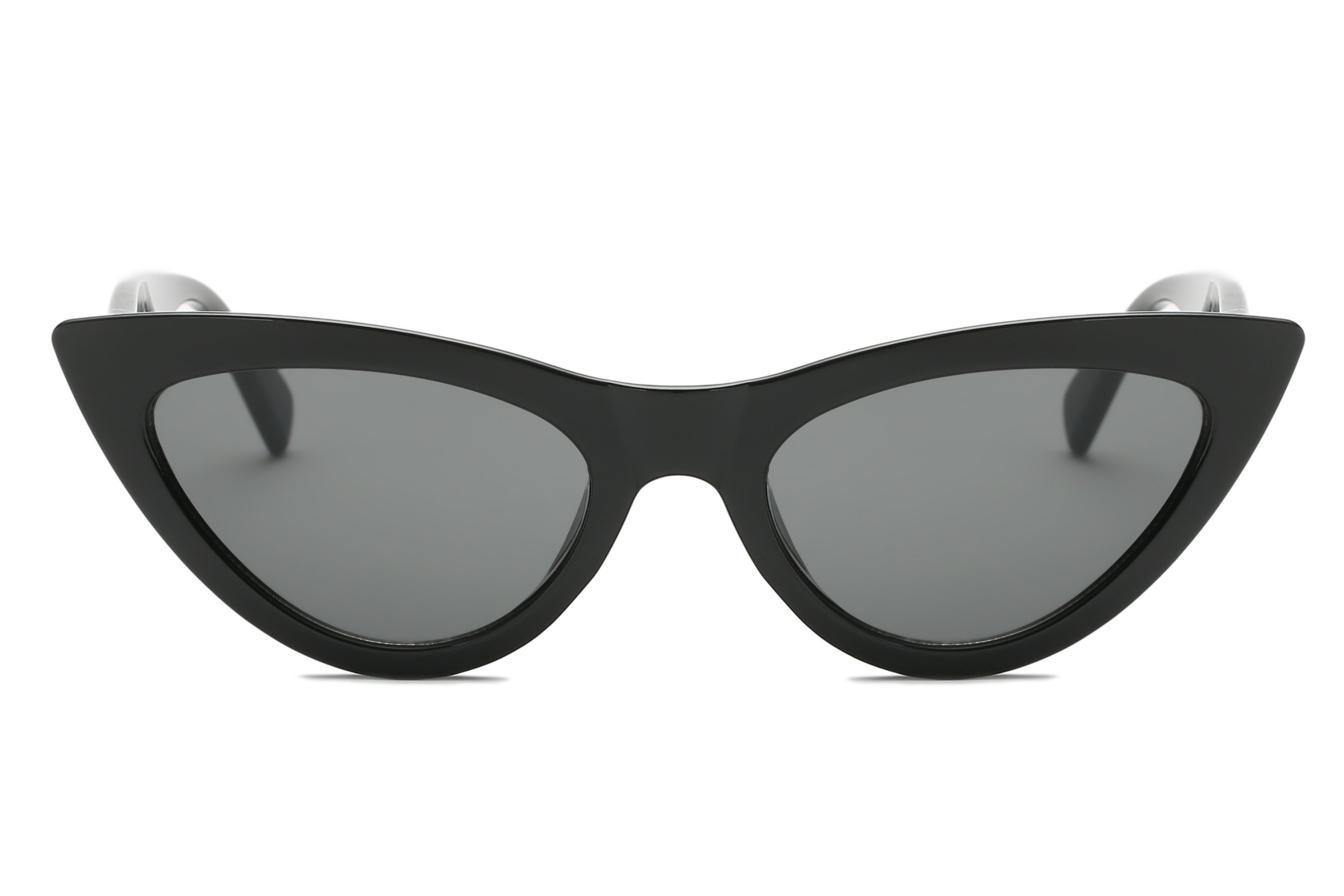 Naya Sunglasses featuring a retro cat-eye design with UV protection, lightweight plastic frame, and stylish round lenses.