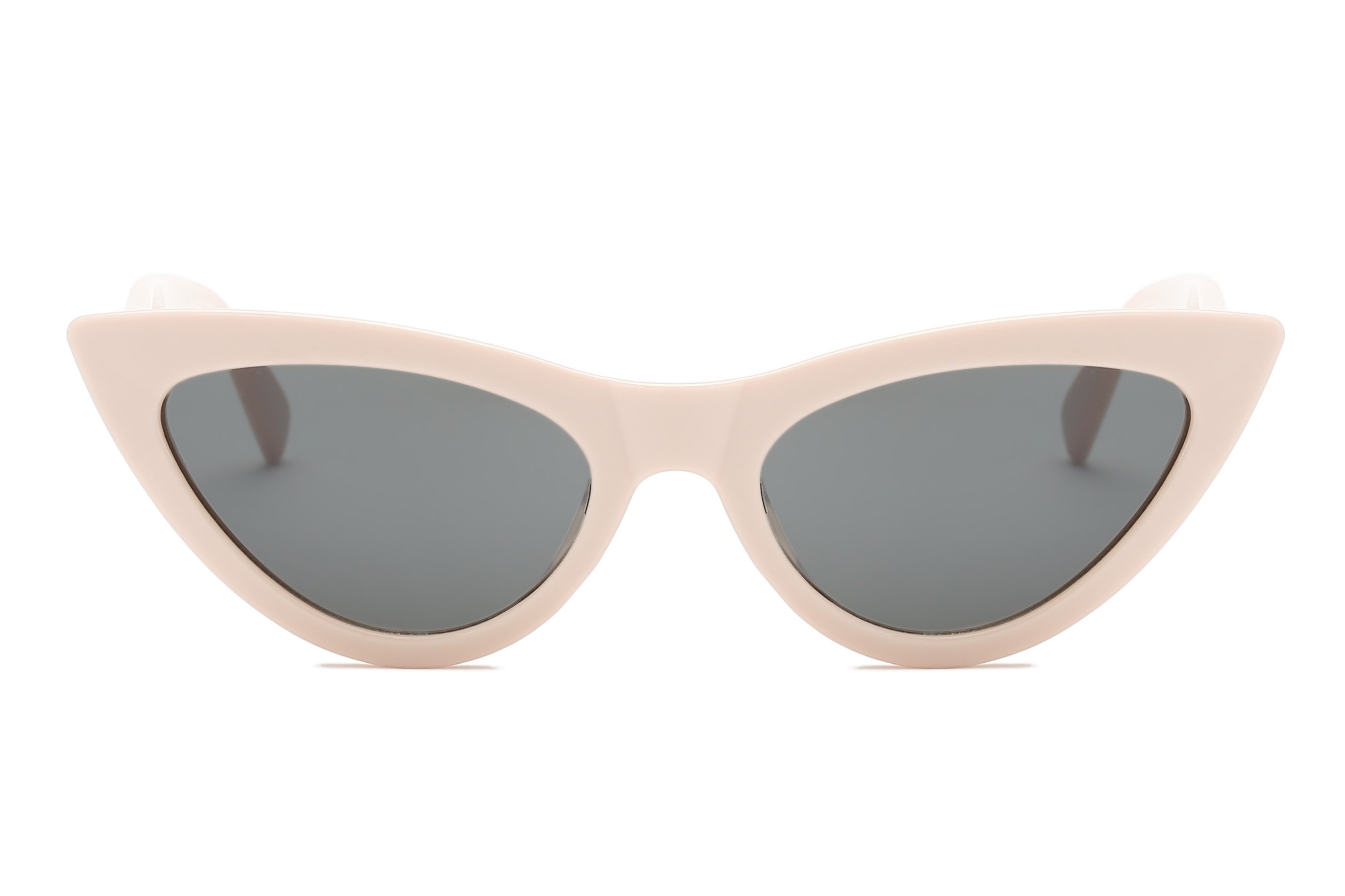 Naya Sunglasses featuring a retro cat-eye design with UV protection, lightweight plastic frame, and stylish round lenses.