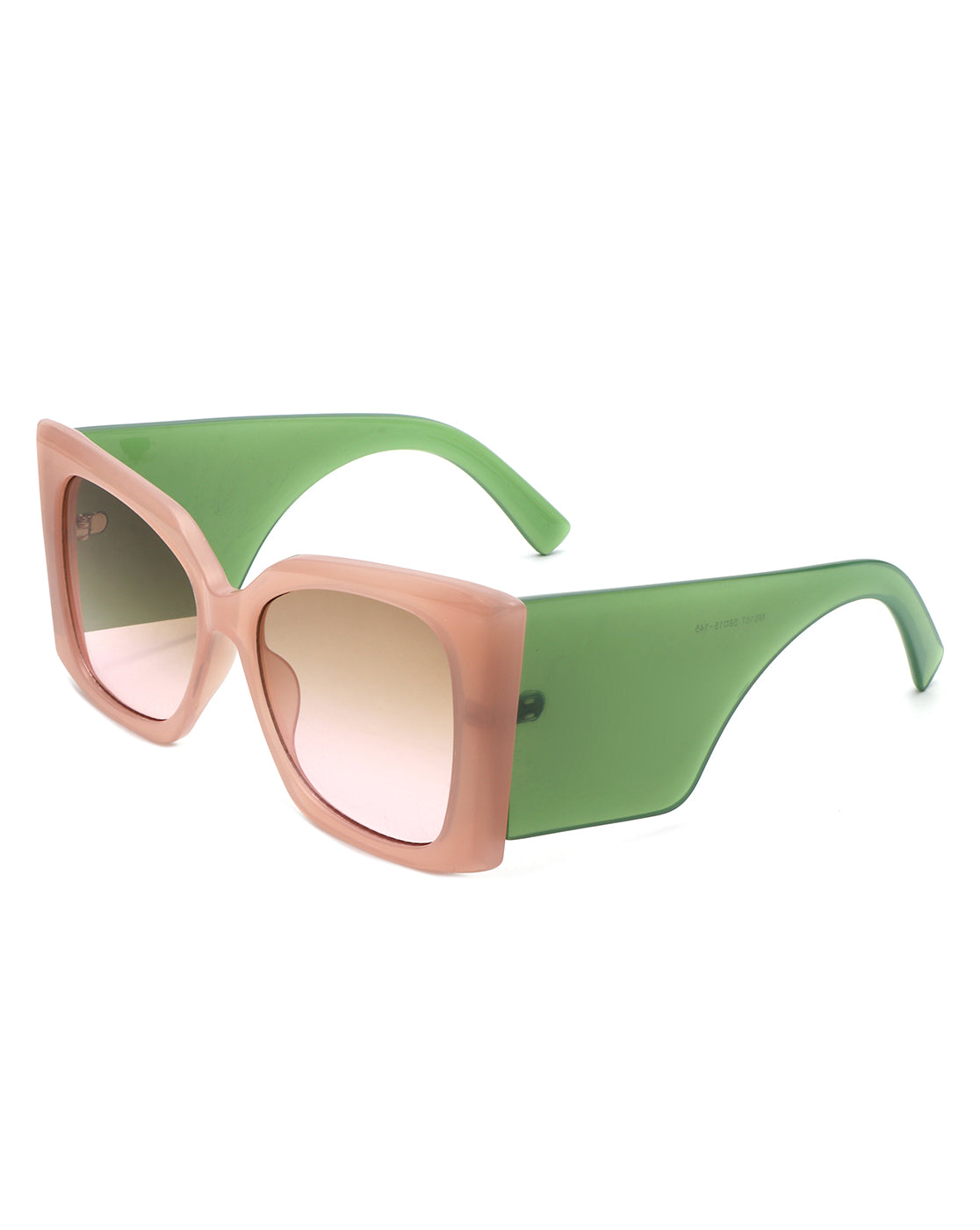 Nythea oversized chunky large square sunglasses for women, featuring a bold square frame and polycarbonate lenses for sun protection.