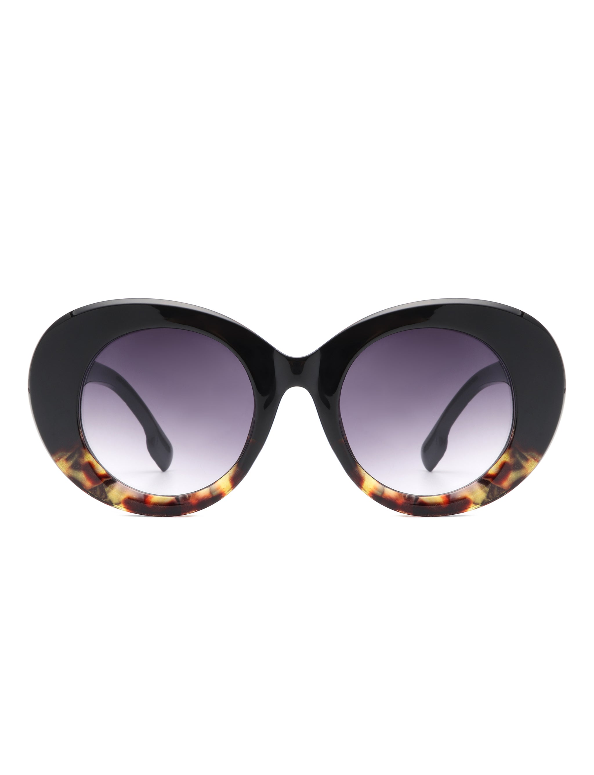 Optic Round Oval Oversized Women's Fashion Sunglasses with stylish design and UV protection.