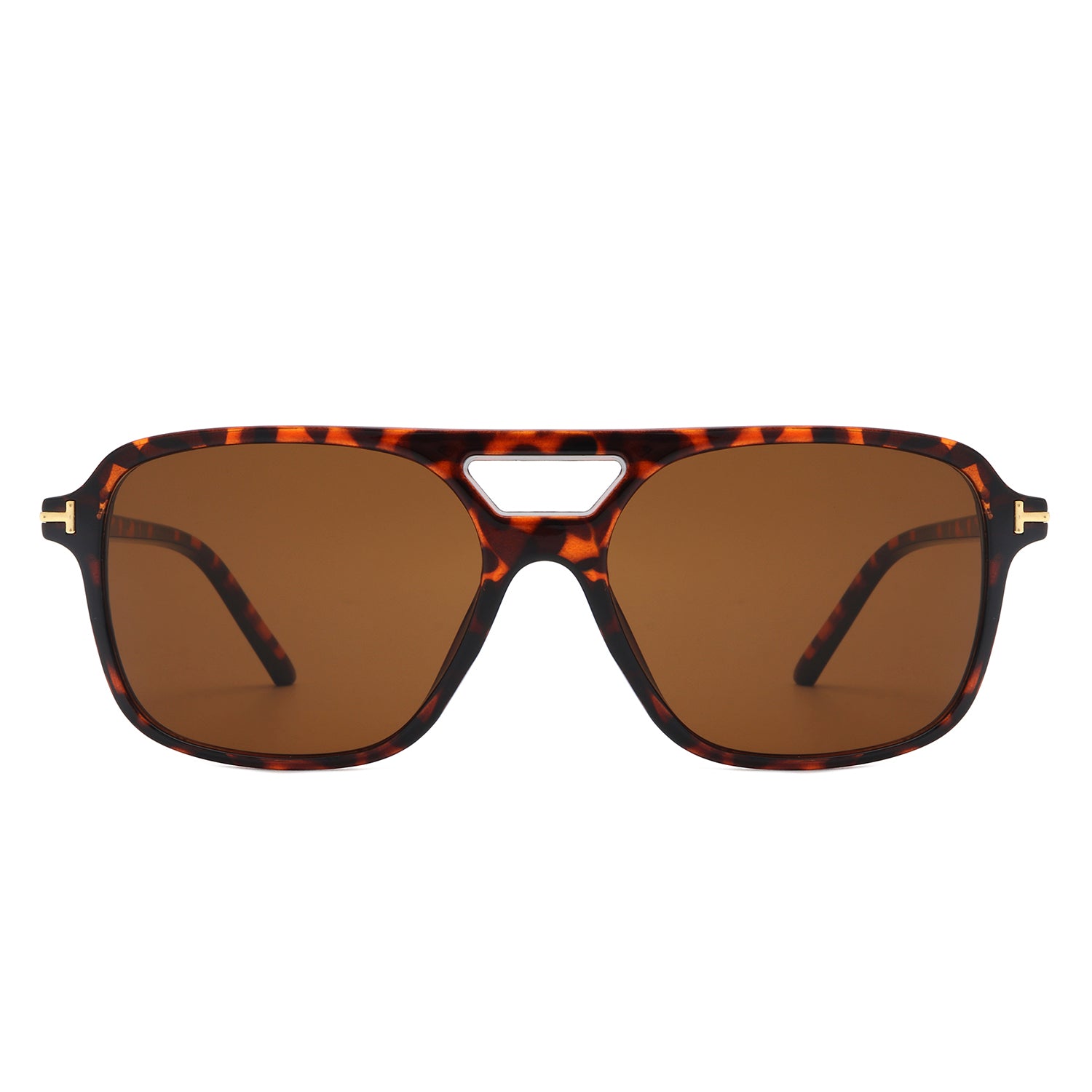 Skyhavoc Retro Square Brow-Bar Aviator Sunglasses with a stylish design and protective lenses.