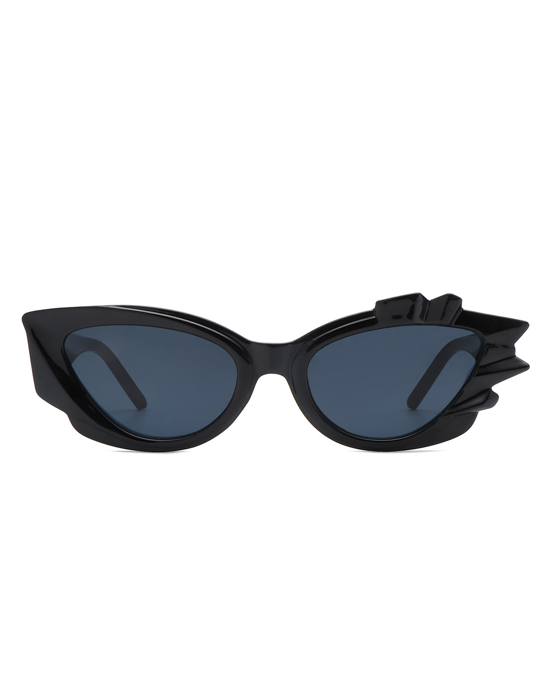 Chic Sonic Cat Eye Women's Fashion Sunglasses with stylish design and UV protection, displayed elegantly in a packaging box.