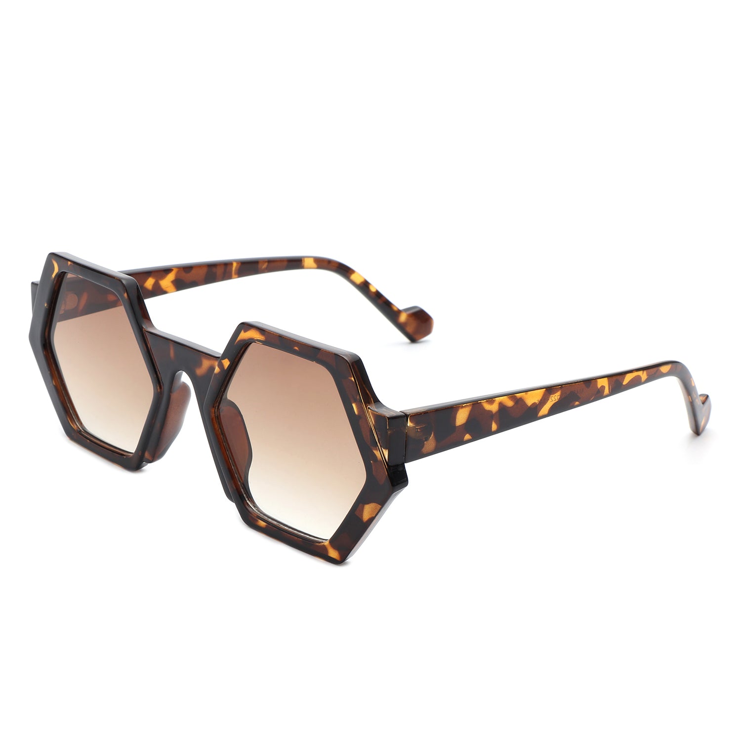 Starpath Geometric Irregular Tinted Round Fashion Sunglasses with a stylish design and tinted lenses.