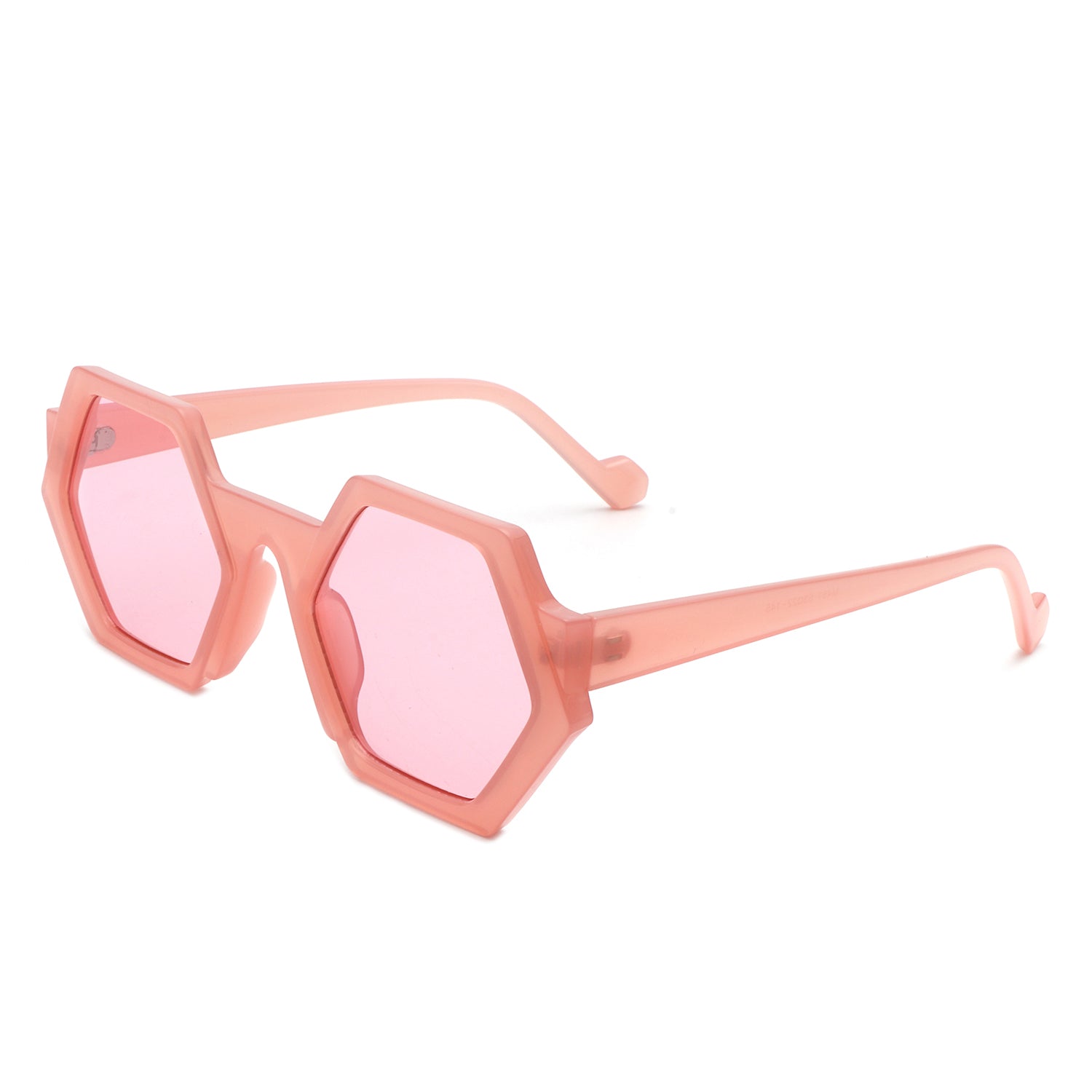 Starpath Geometric Irregular Tinted Round Fashion Sunglasses with a stylish design and tinted lenses.