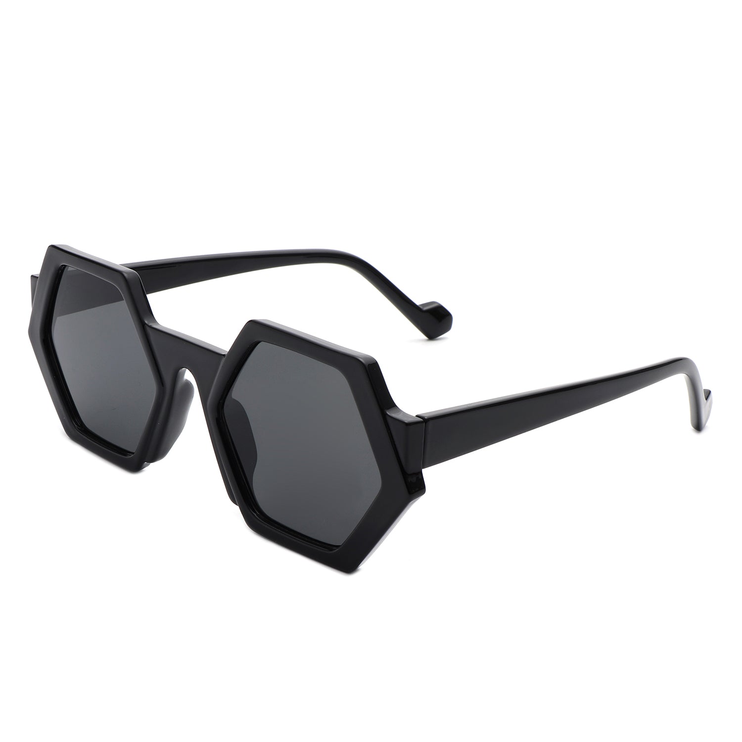 Starpath Geometric Irregular Tinted Round Fashion Sunglasses with a stylish design and tinted lenses.