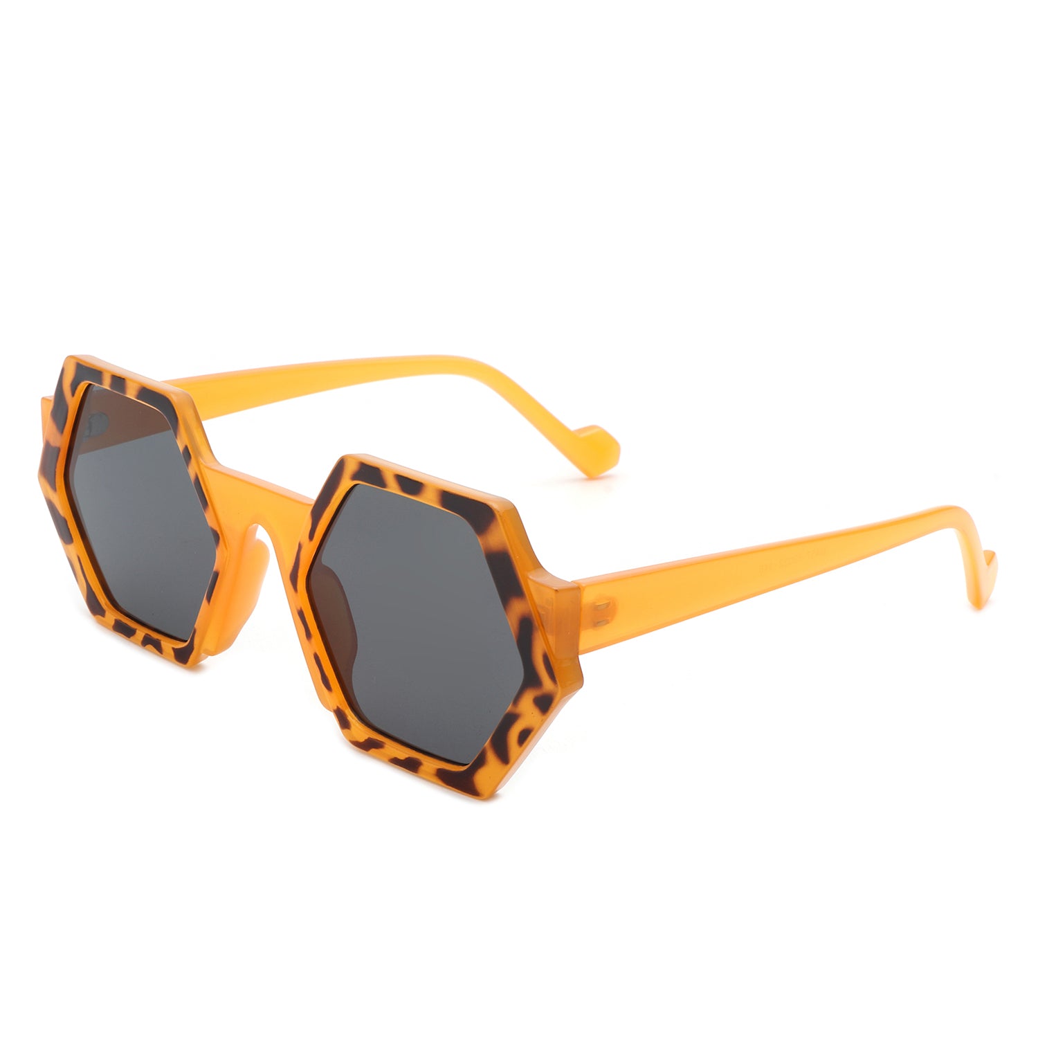 Starpath Geometric Irregular Tinted Round Fashion Sunglasses with a stylish design and tinted lenses.