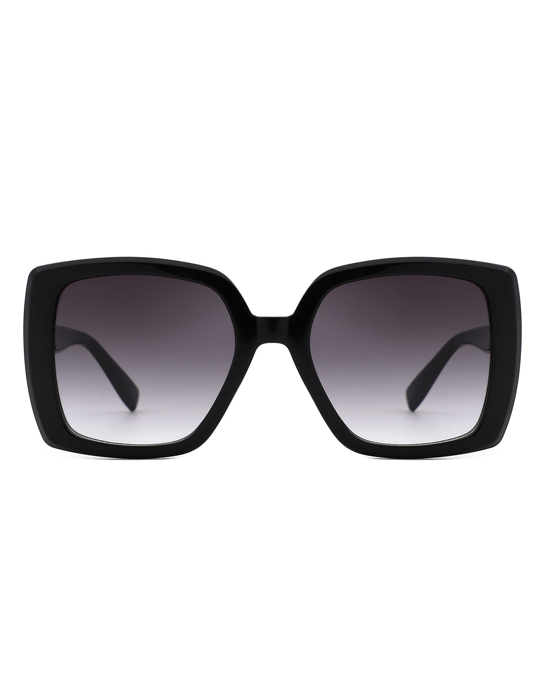 Thorne Women's Oversized Flat Top Square Fashion Sunglasses featuring a stylish flat top design and oversized square frames.